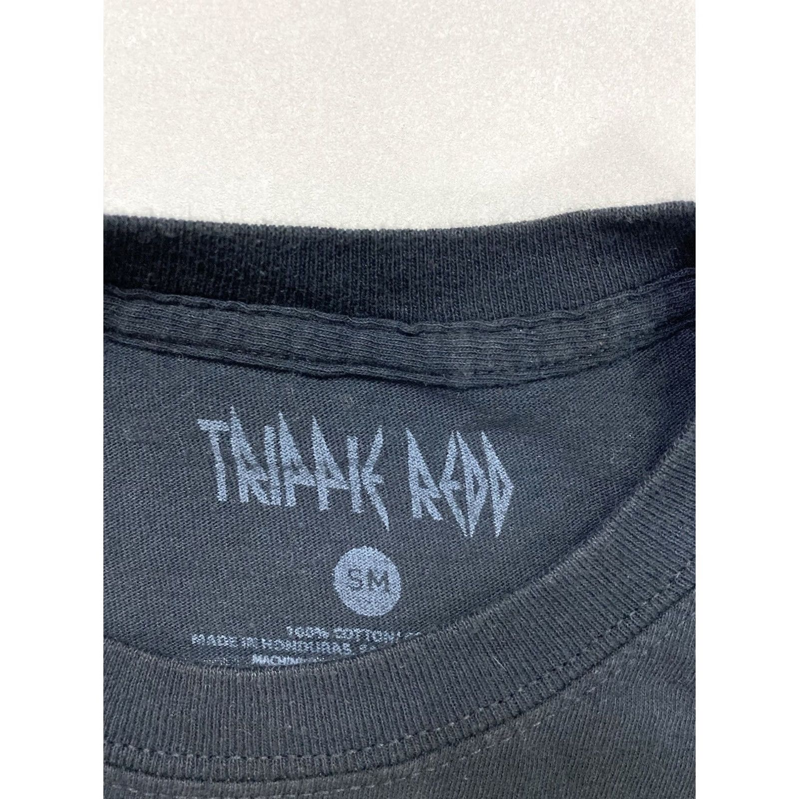 Vintage Trippie Redd T-Shirt Women Small Black Short Sleeve Music Crew Neck Pullover Cotton Casual Street Graphic Shirt Size S / US 4 / IT 40 - 4 Thumbnail