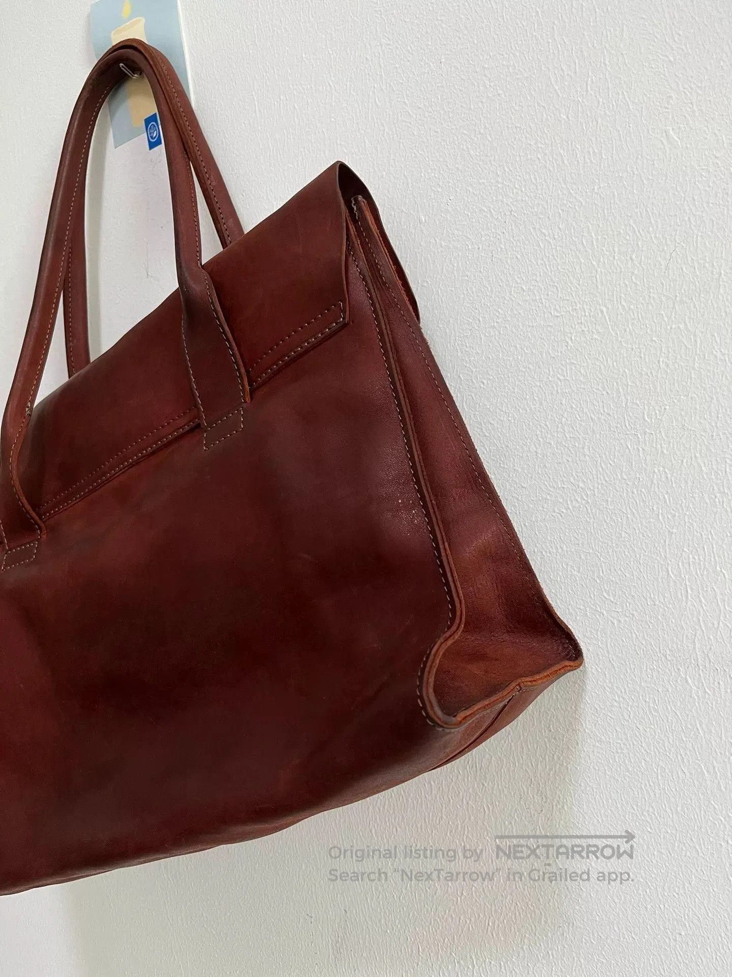 Other Tagliovivo Rust Red Leather Handbag. Size ONE SIZE - 4 Thumbnail