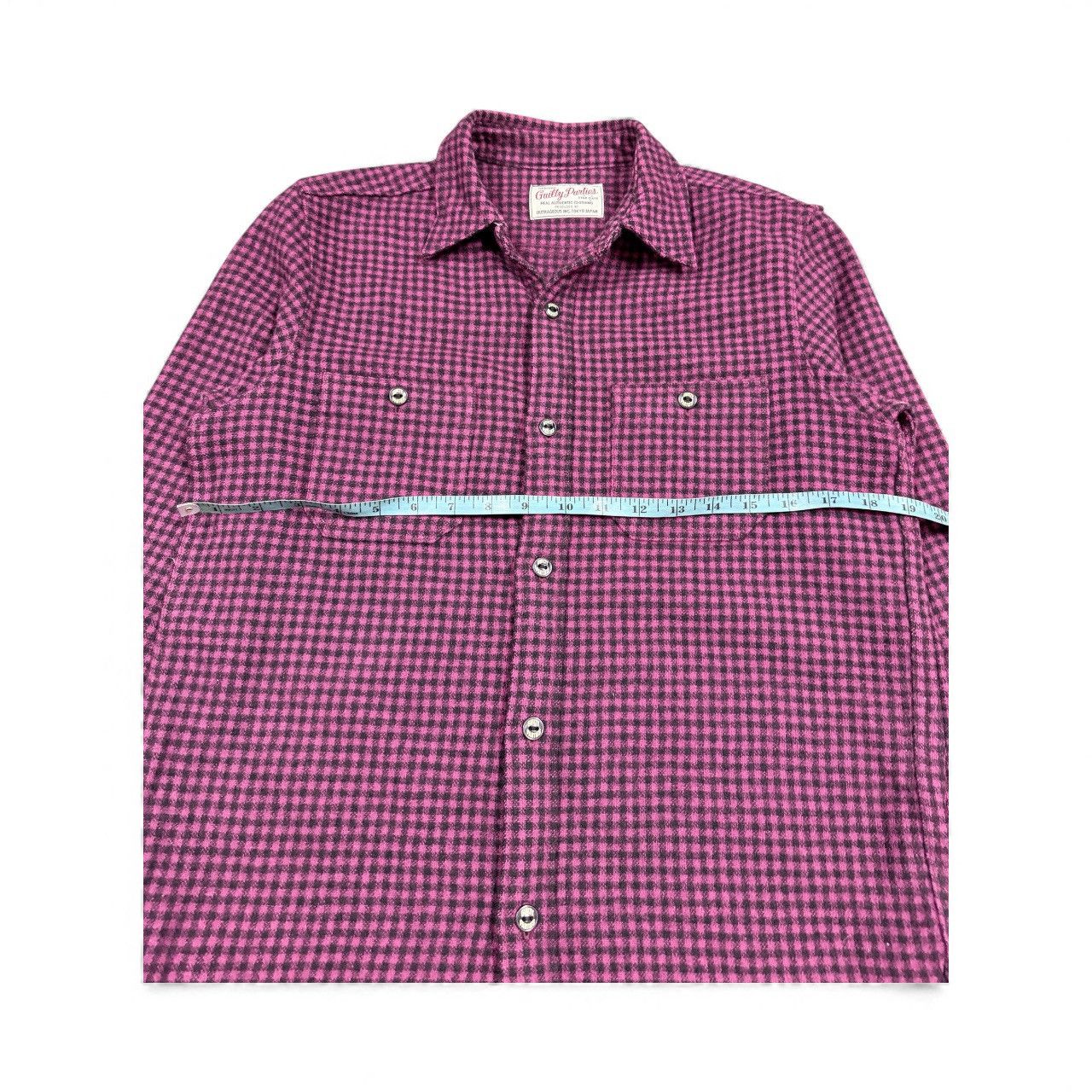 Wacko Maria Wacko Maria Guilty Parties Painted Houndstooth Flannel Red Size US M / EU 48-50 / 2 - 11 Thumbnail