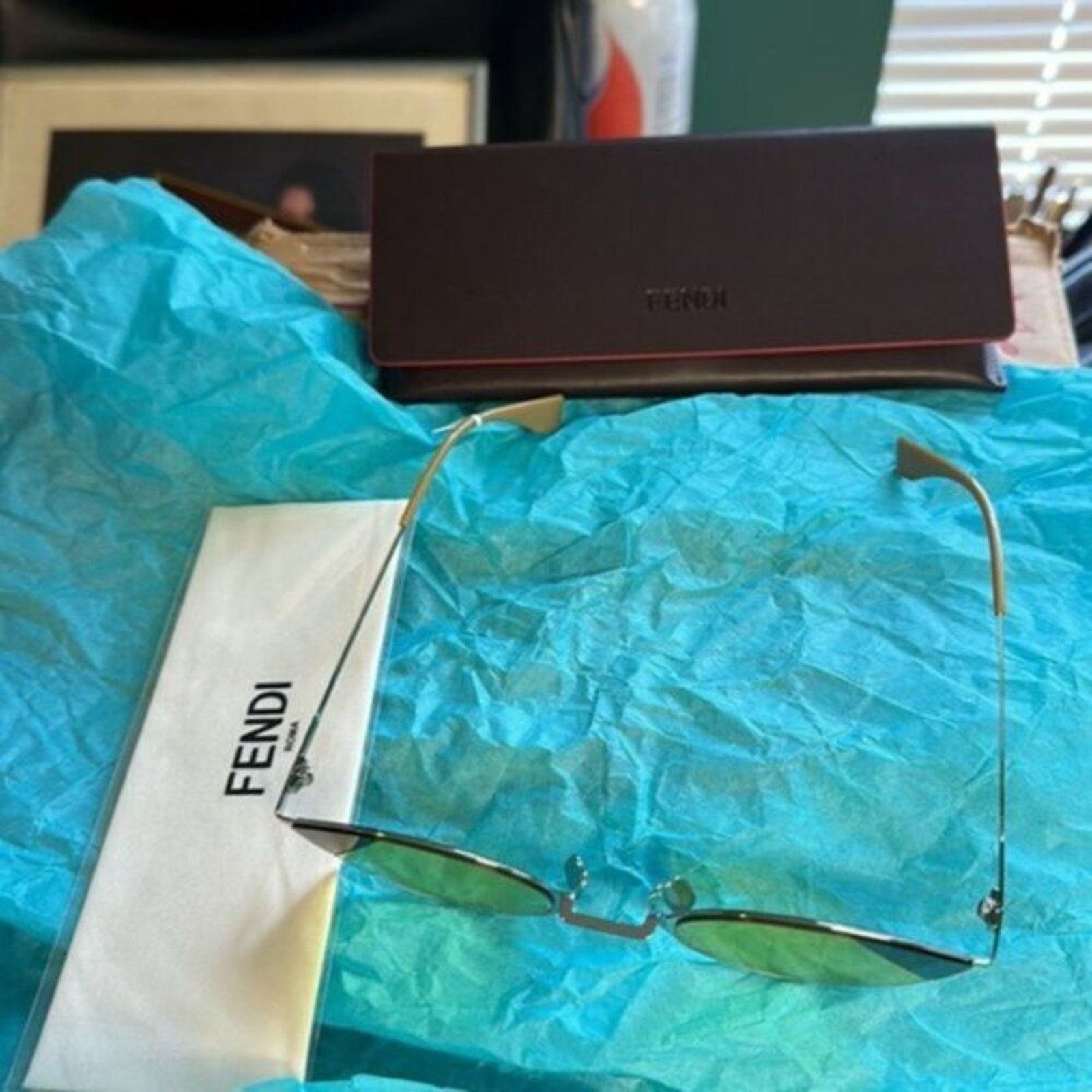 Fendi Fendi 51mm Cat Eye Sunglasses Size ONE SIZE - 6 Thumbnail