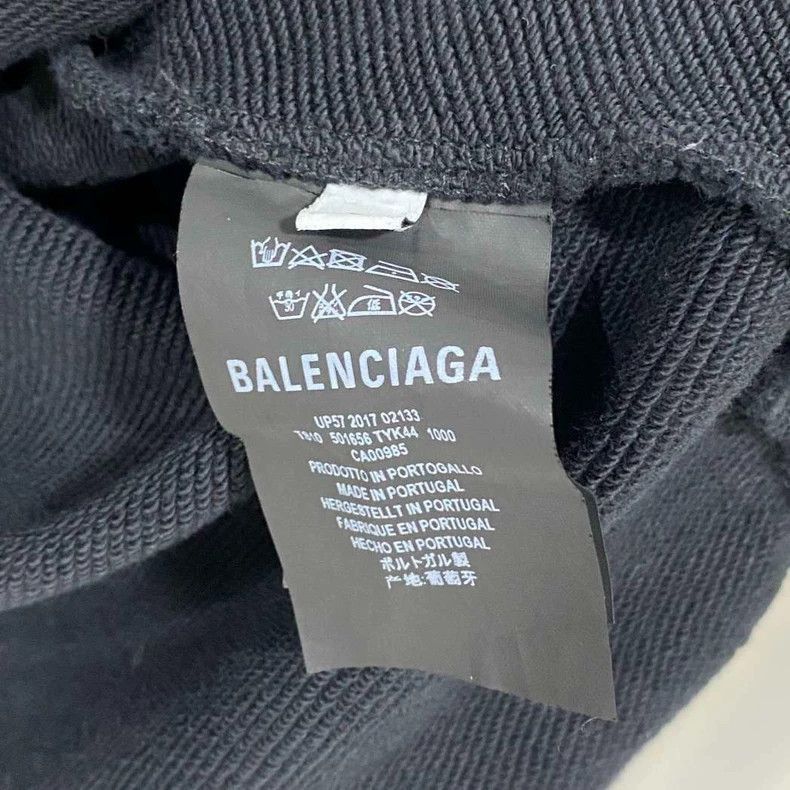 Balenciaga Balenciaga Black Hoodie with Pink Logo-2505 Size US S / EU 44-46 / 1 - 5 Thumbnail