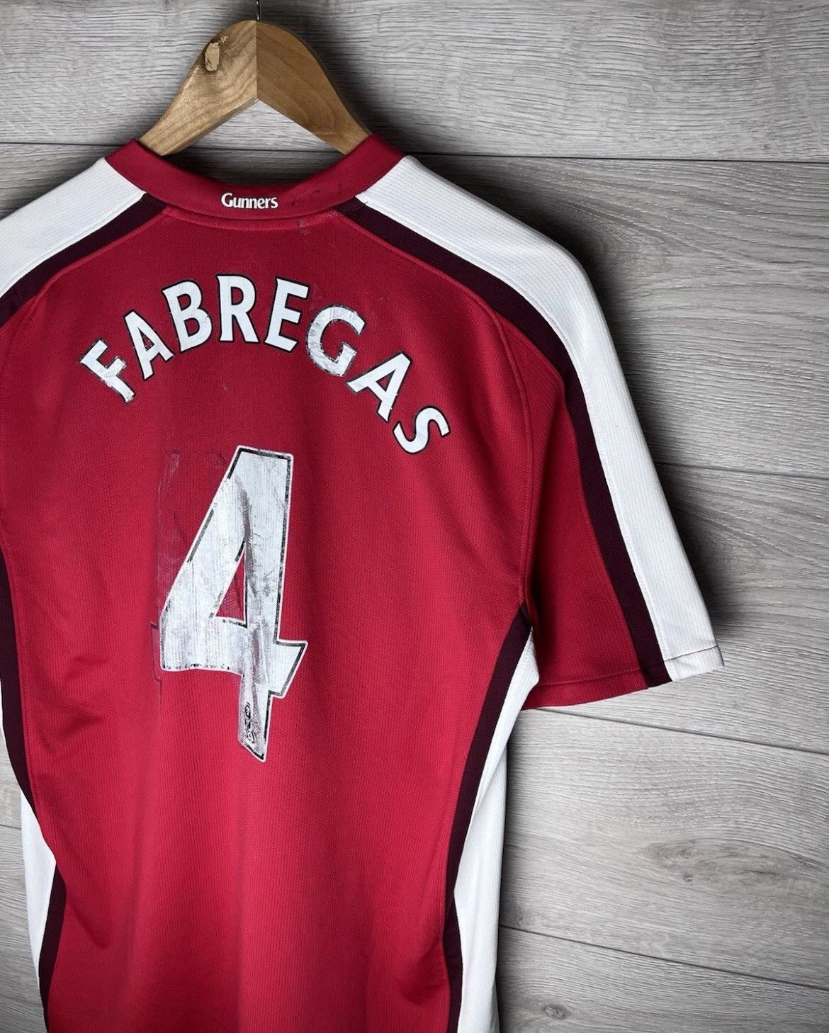 Nike Vintage soccer jerseys FC Arsenal Nike #4 Fabregas dri-fit Size US M / EU 48-50 / 2 - 12 Thumbnail