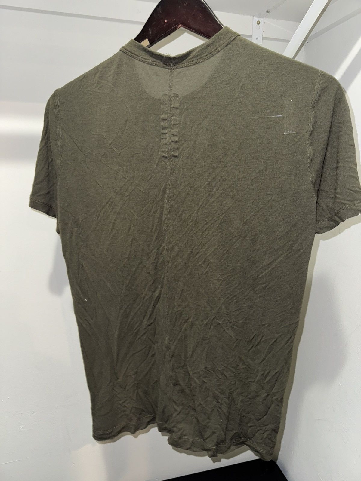 Rick Owens Rick Owens T-shirt in khaki green small Size US S / EU 44-46 / 1 - 3 Thumbnail