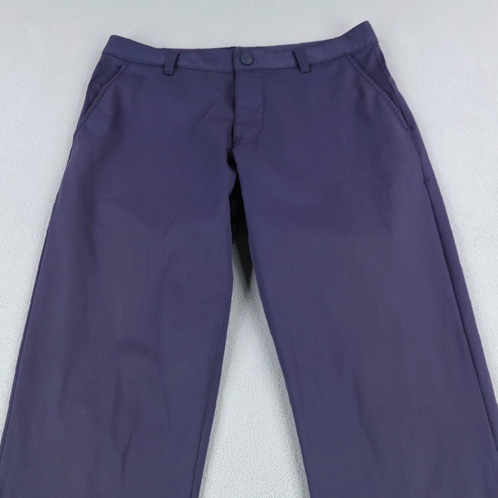 Rhone Rhone Pants Mens 31 Blue Commuter Slim Fit Straight Chino Performance Flex Size US 31 - 2 Thumbnail