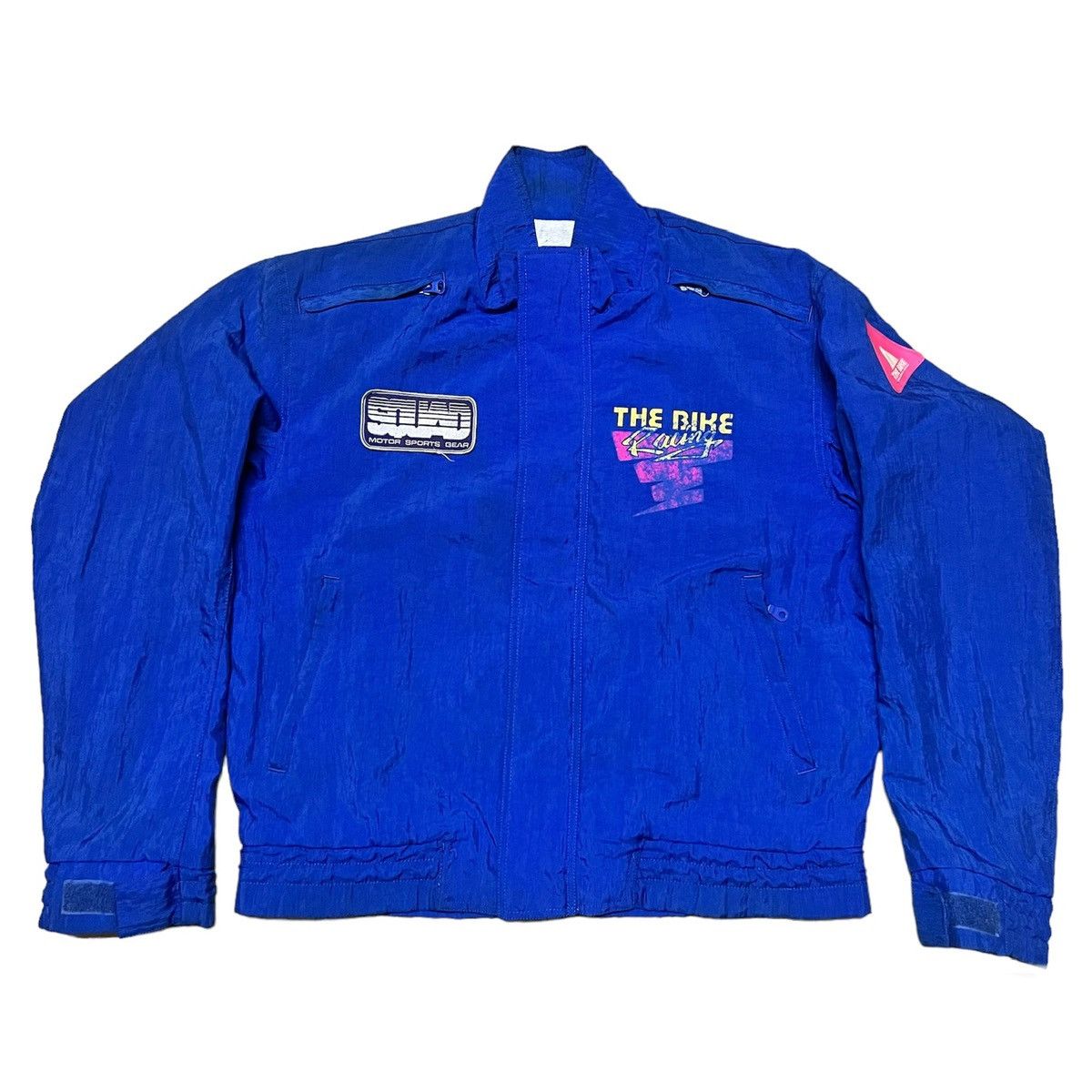 image of Gear For Sports x Racing Vintage The Bike Racing Gear For Motorsport Jacket in Blue (Size Large)