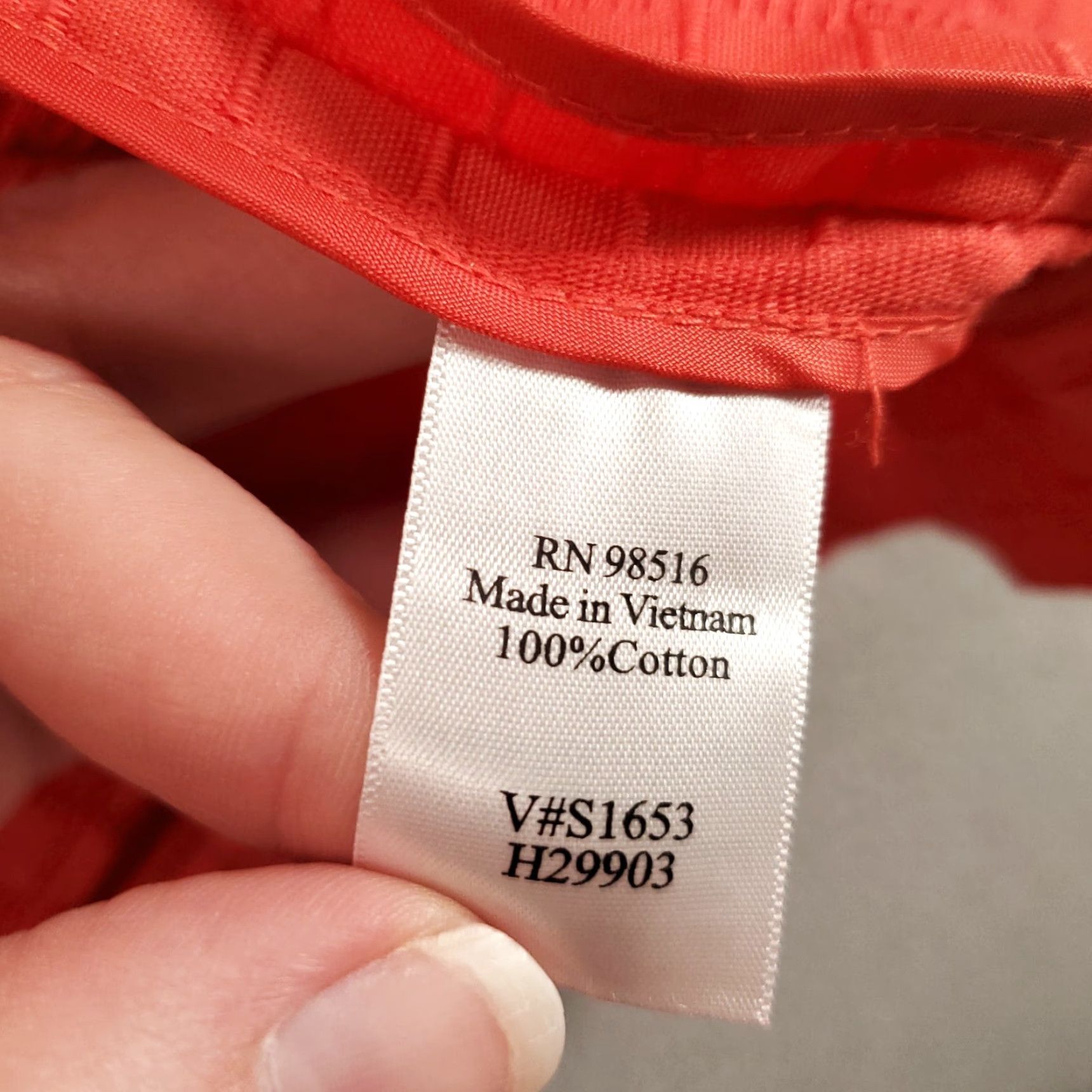 Coldwater Creek Coldwater Creek Womens Jacket 16 Orange Grid Texture Long Sleeve Snap Up Pockets Size XXL / US 16-18 / IT 52-54 - 4 Thumbnail