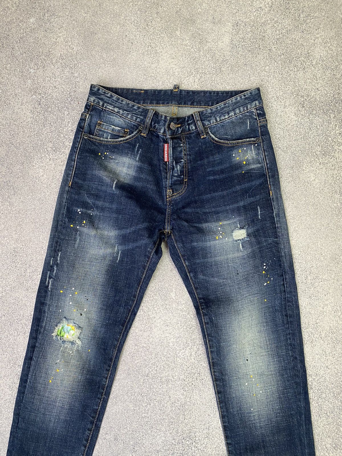 Designer × Dsquared2 × Vintage Vintage Dsquared2 Denim Blue Luxury Jeans Size US 30 / EU 46 - 7 Thumbnail