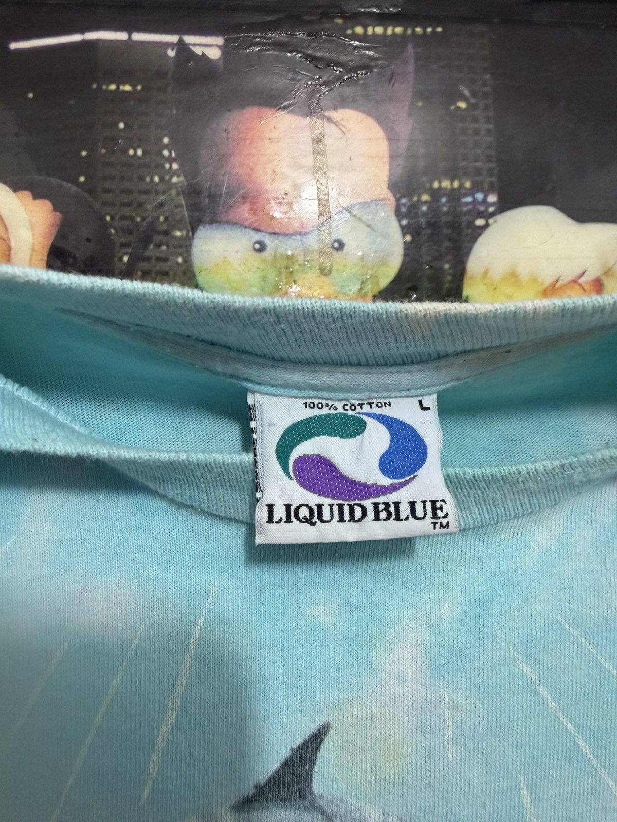 Liquid Blue LIQUID BLUE JOHN CONNELL OCEAN SHIRT 1990 Size US L / EU 52-54 / 3 - 4 Thumbnail