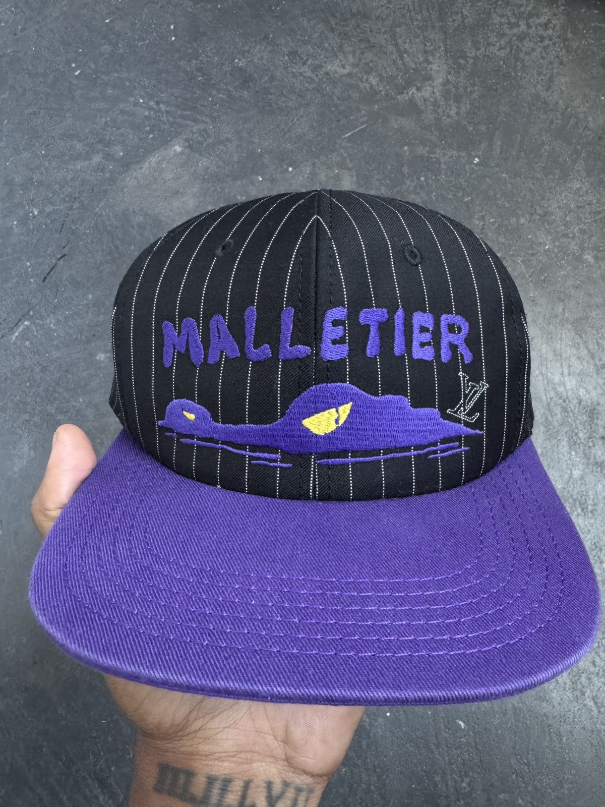Louis Vuitton × Virgil Abloh Louis Vuitton Croco Malletier Hat Size ONE SIZE - 4 Thumbnail