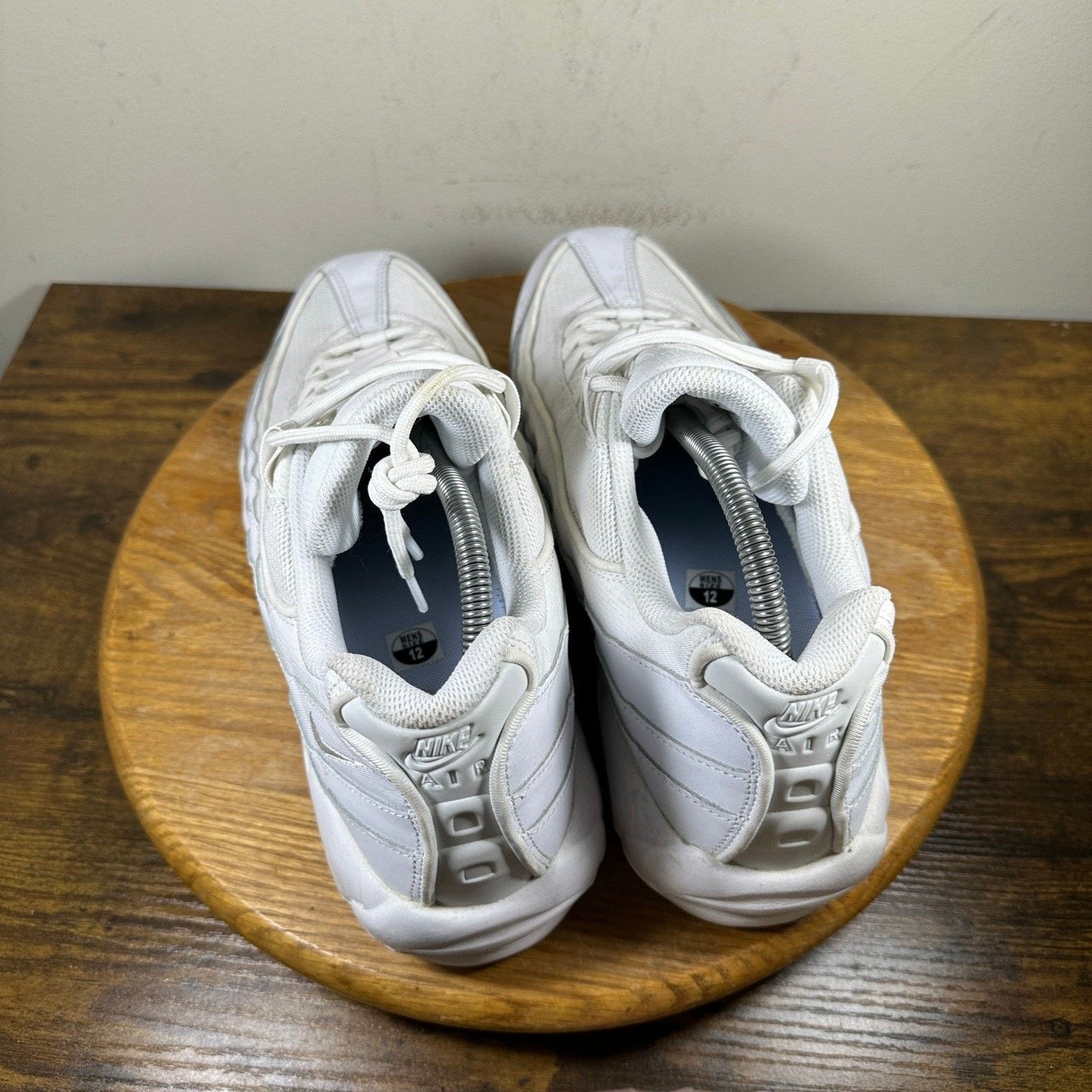 Nike Nike Air Max 95 Triple White Shoes CT1268-100 Men's Size 12 Size US 12 / EU 45 - 4 Thumbnail
