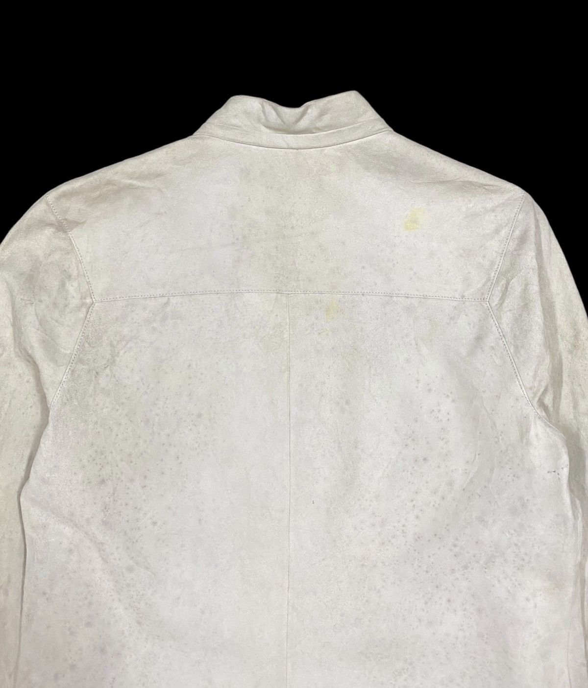 Loewe Authentic🔥Loewe Goat Skin/Silk Liner Button Ups Shirt Size US XXS / EU 40 - 16 Thumbnail