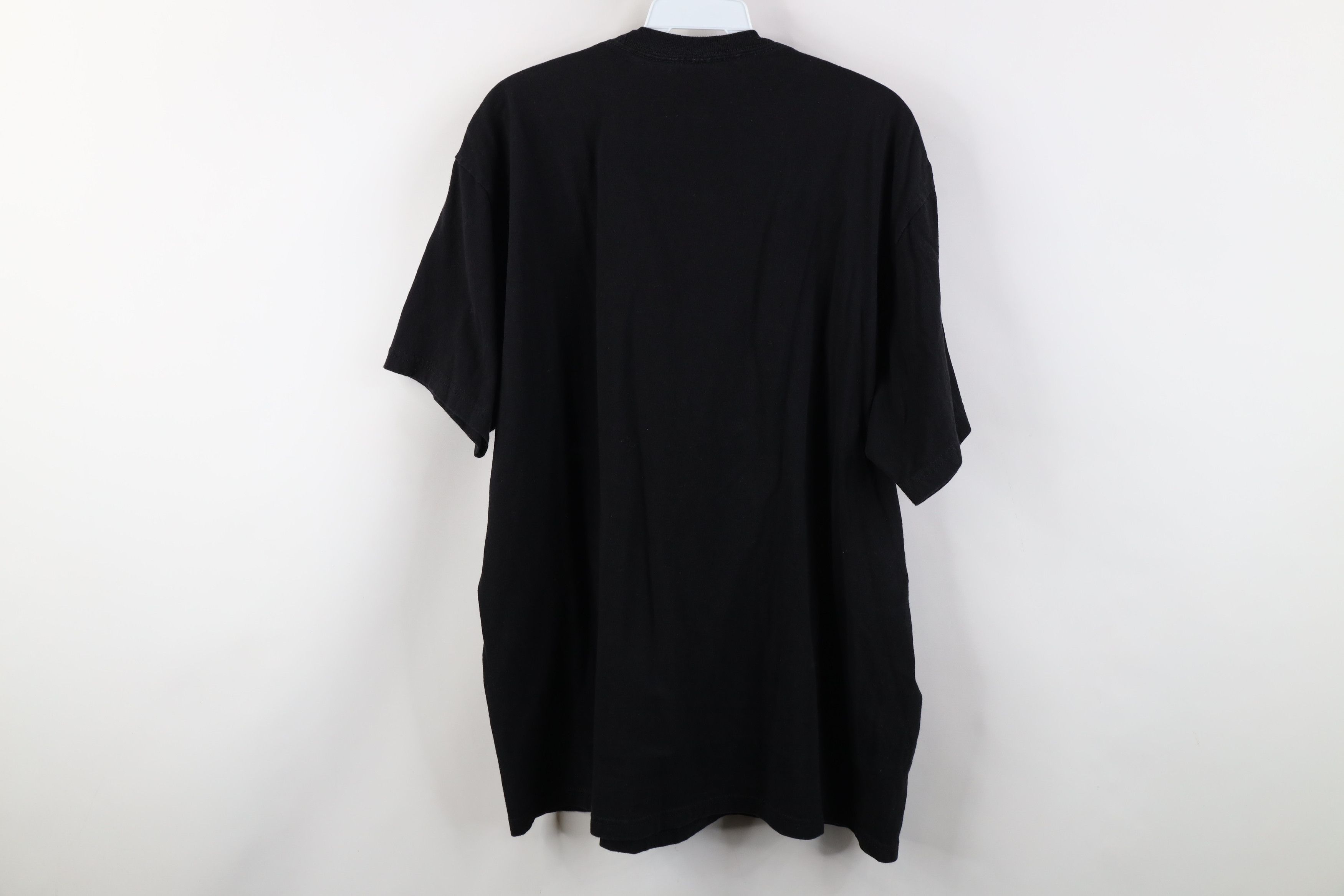 Vintage Retro Y2K Rainbow Bear Grateful Dead Band T-Shirt Black Size US XL / EU 56 / 4 - 12 Thumbnail