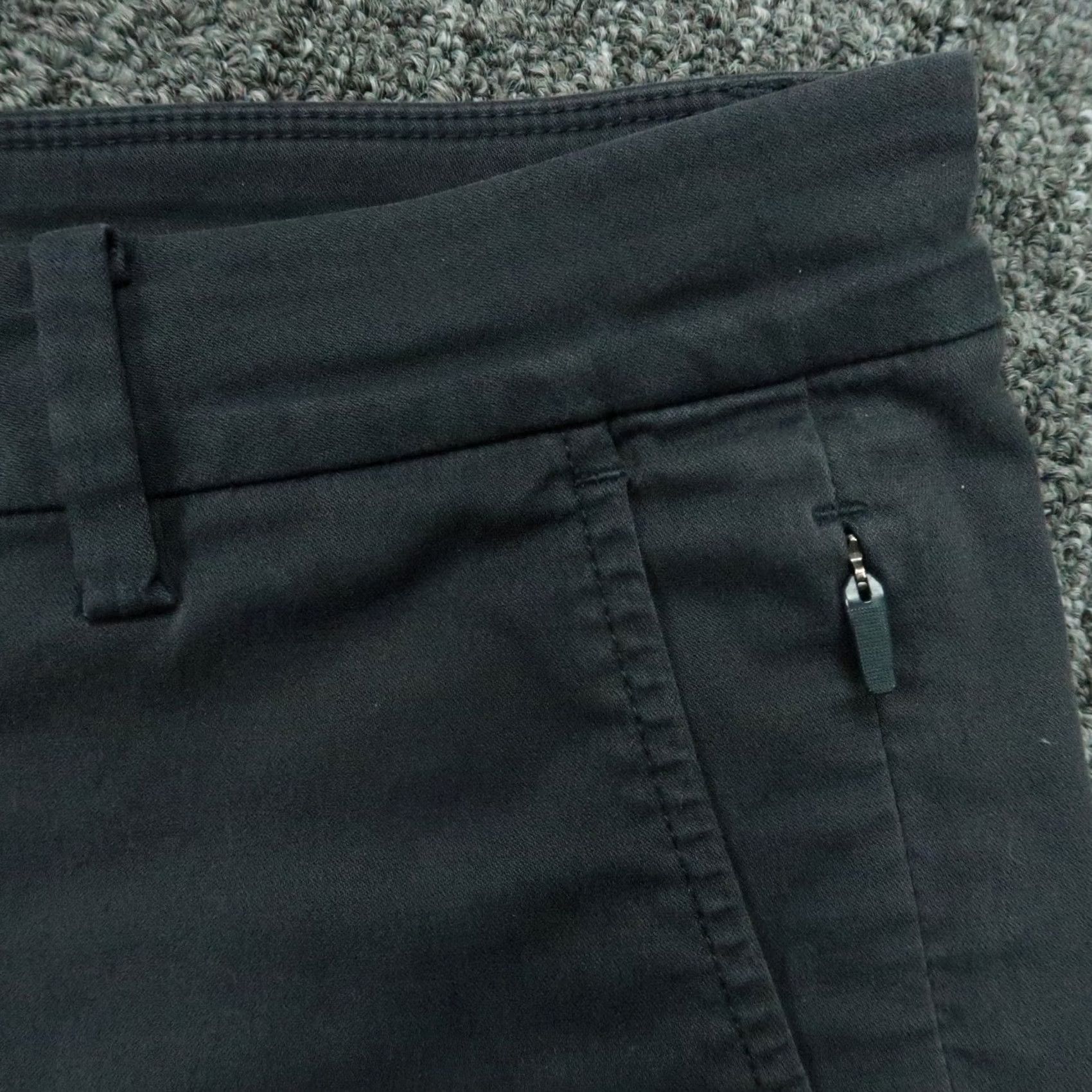 Vintage Birddogs Pants Mens 34x34 Gray Chino Stretch Khakis Zip Pocket Stretch Shirt? Size US 34 / EU 50 - 4 Thumbnail