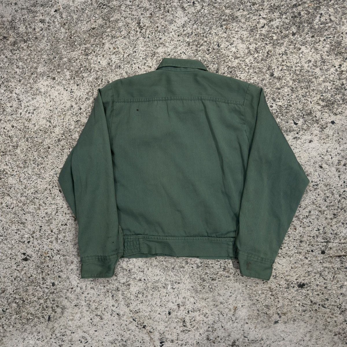 Dickies 80s Faded Thrashed Dickies Zip Up Work Jacket ERD Grunge Size US M / EU 48-50 / 2 - 2 Thumbnail