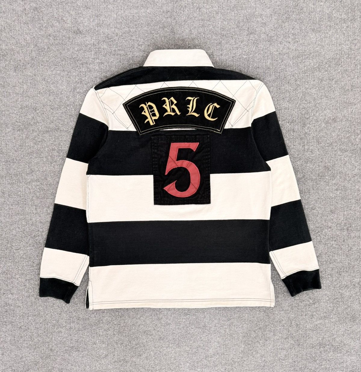 Polo Ralph Lauren Vintage Polo Ralph Lauren PRLC Rugby Shirt Crest Size US L / EU 52-54 / 3 - 8 Thumbnail