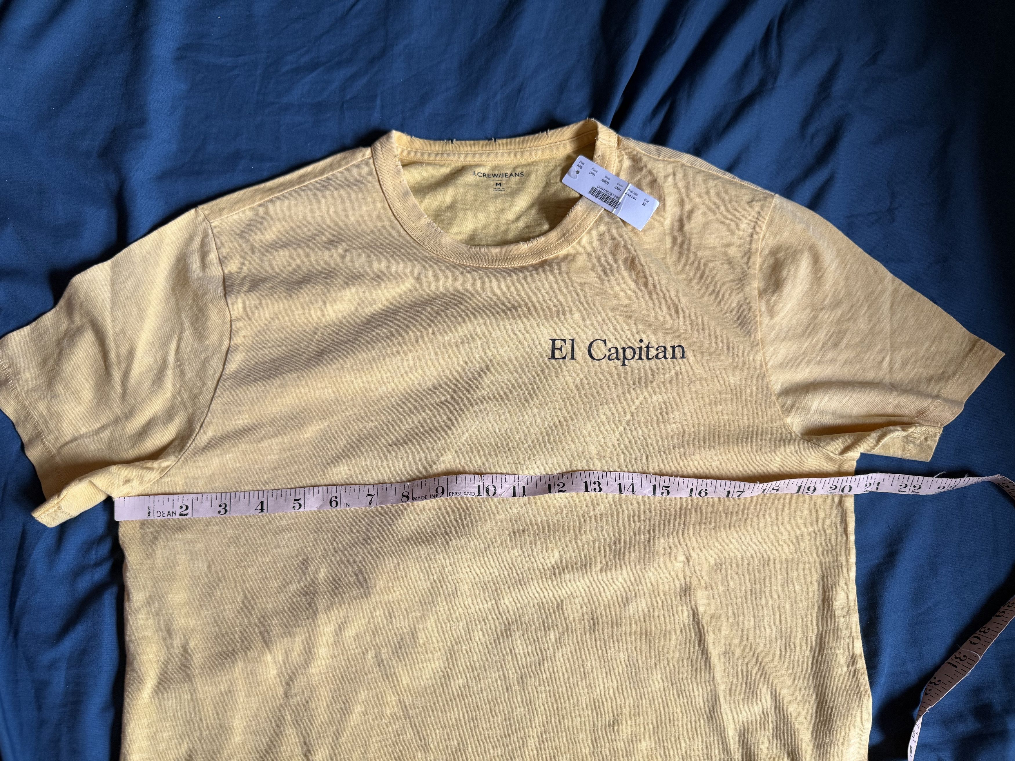J.Crew J. Crew El Capitan Tee Shirt Medium $45 Size US M / EU 48-50 / 2 - 5 Thumbnail