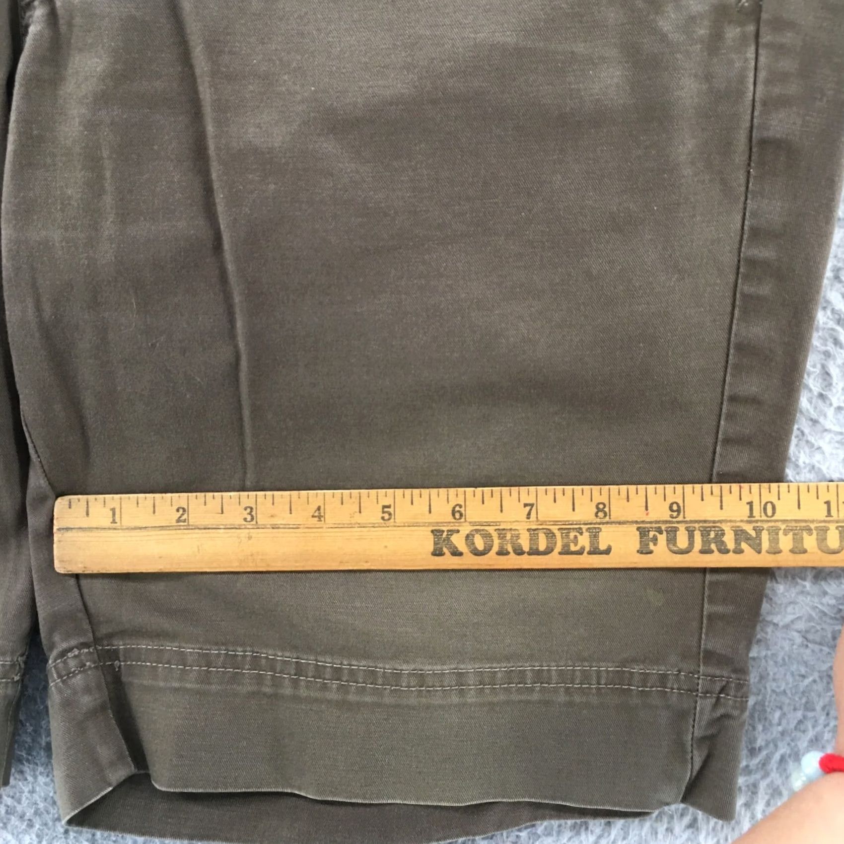 Eddie Bauer Eddie Bauer Blakely Fit Chino Shorts Womens 9 Brown Cotton Blend Casual Mid Rise Size 30" / US 8 / IT 44 - 5 Thumbnail