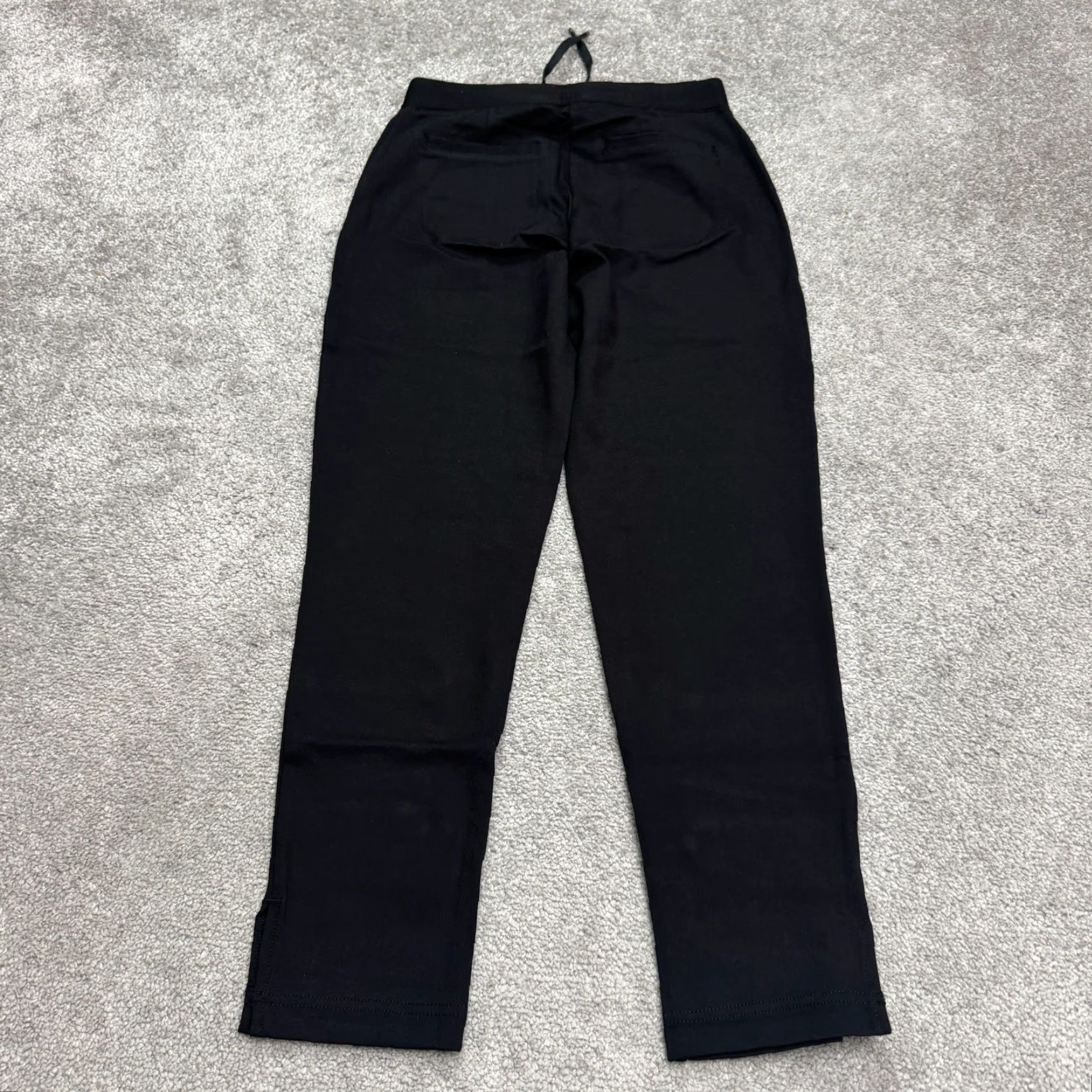 Vintage VINTAGE Betabrand All Day Chelsea Jogger Pants Womens XS Black Casual Stretch Tapered Knit Drawstring 2010s Womens Size 26" / US 2 / IT 38 - 2 Thumbnail