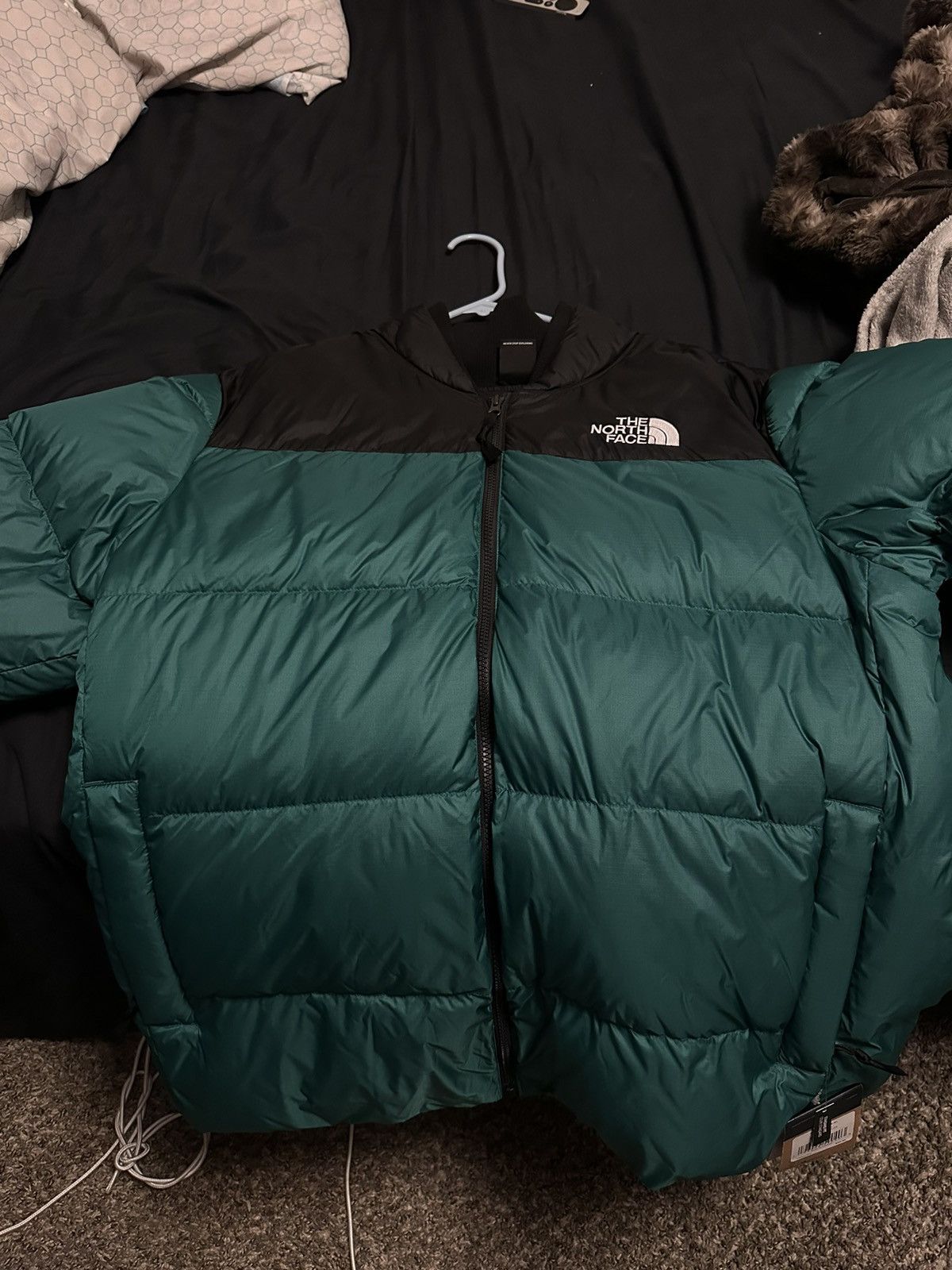 image of The North Face North Face Puffer in Green, Men's (Size XL)