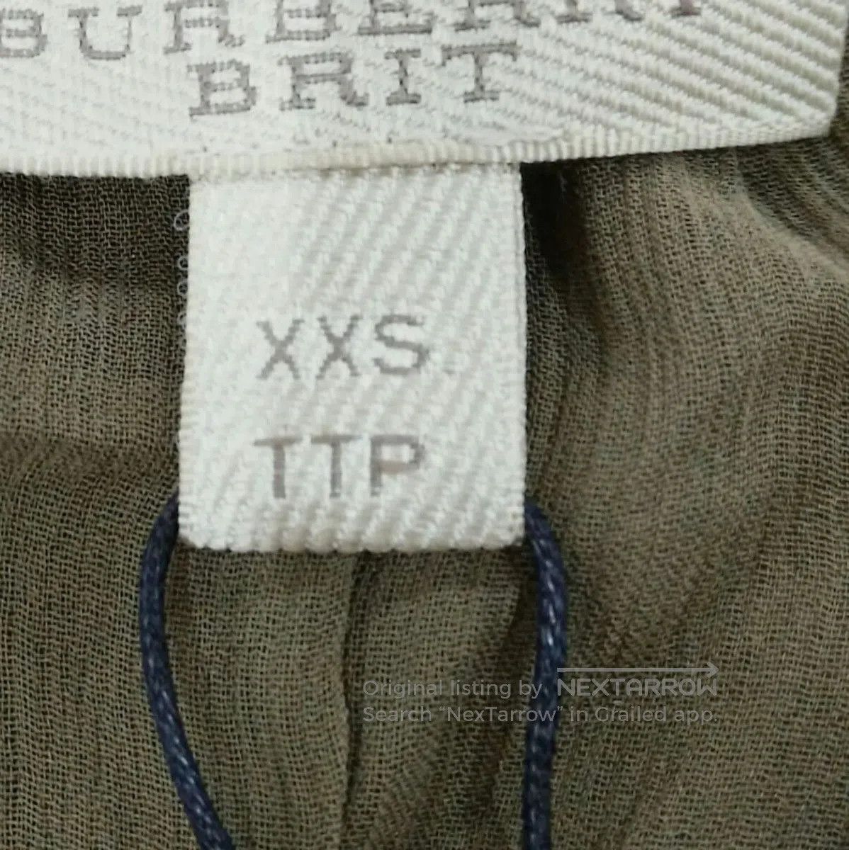 Burberry Burberry Silk Cami Top in XXS Size . Size US XXS / EU 40 - 5 Thumbnail