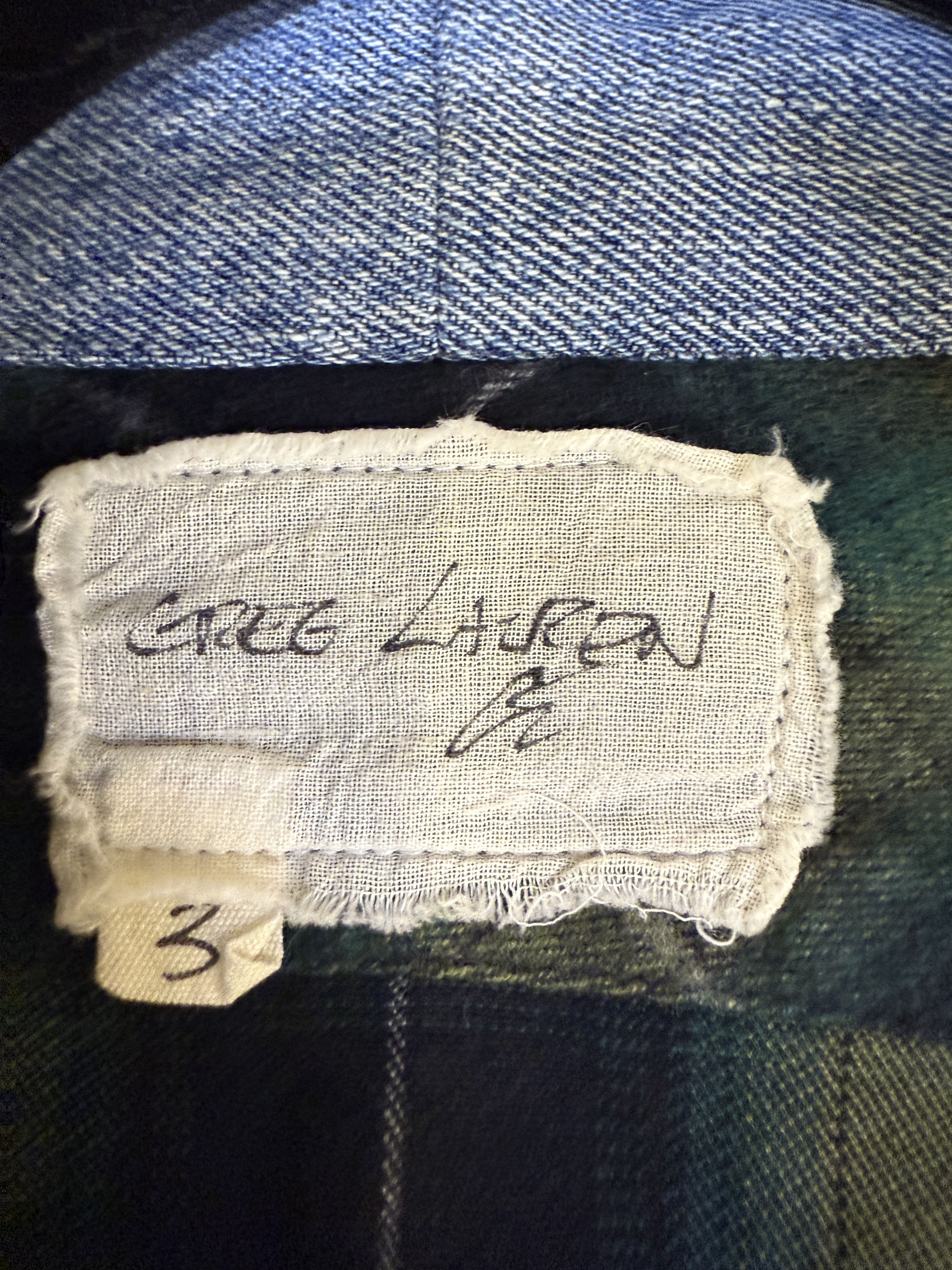Greg Lauren $1000 Greg Lauren Green Plaid GL1 Kimono Size US L / EU 52-54 / 3 - 5 Thumbnail