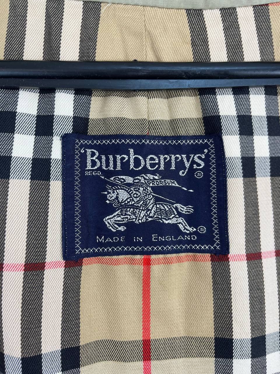 Burberry Burberrys London Vintage Trench Coat Nova Check Size XL Size US XL / EU 56 / 4 - 7 Thumbnail