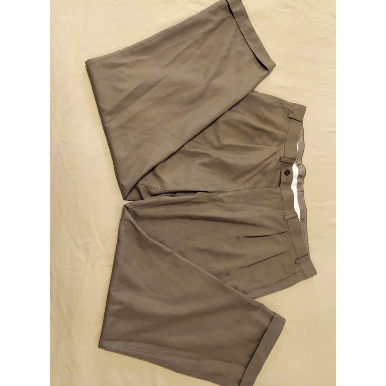 Polo Ralph Lauren VINTAGE Mens Polo Ralph Lauren Dress Pants 40x30 Beige Khaki Chino Trousers Pants Mens 40x30 Polo Ralph Lauren Dress Pants Beige Khaki Size US L / EU 52-54 / 3 - 3 Thumbnail
