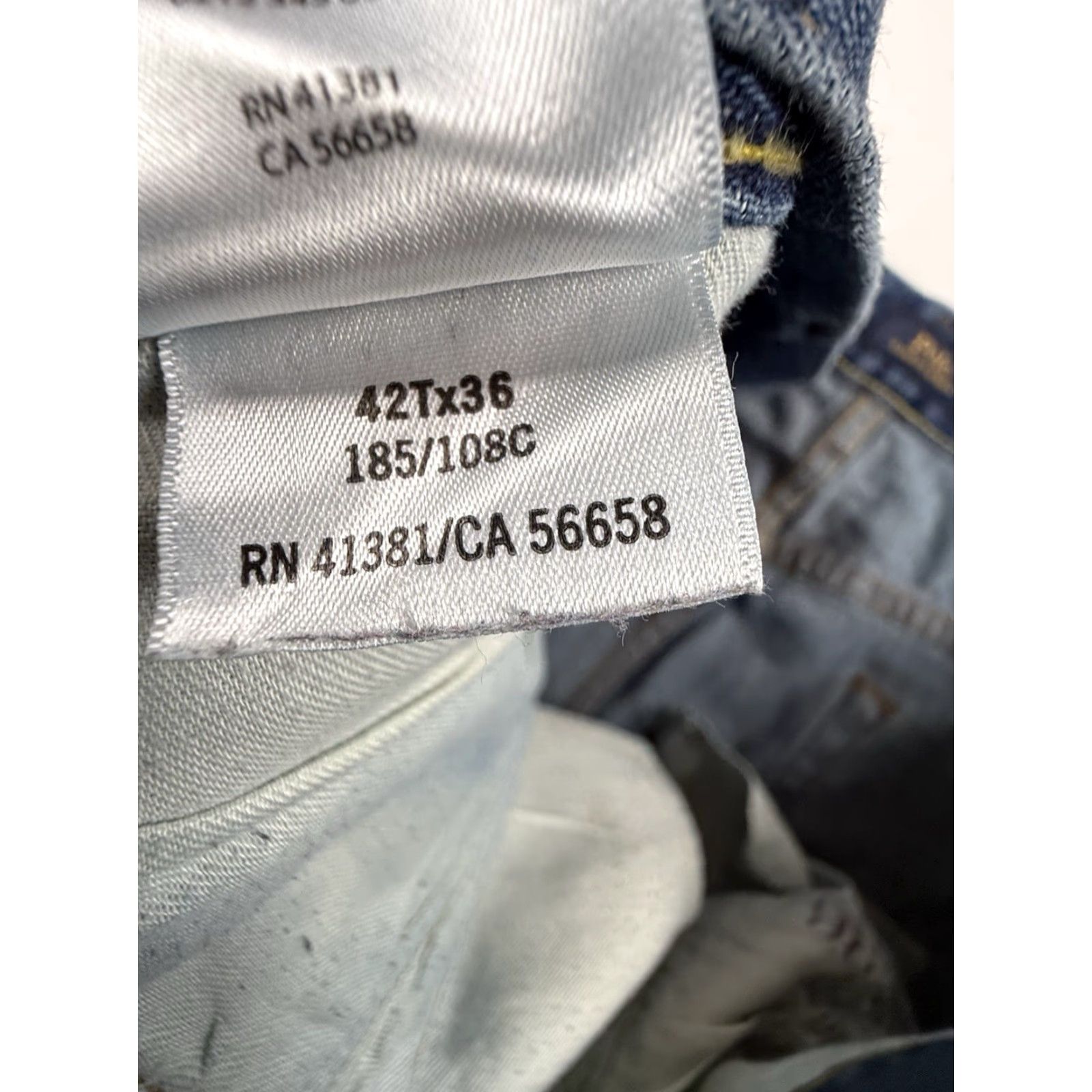 Polo Ralph Lauren Polo Ralph Lauren Jeans Hampton Straight 42T Big & Tall Denim 36 In Light Stonewashed Medium-Light Blue Men Size US XL / EU 56 / 4 - 4 Thumbnail