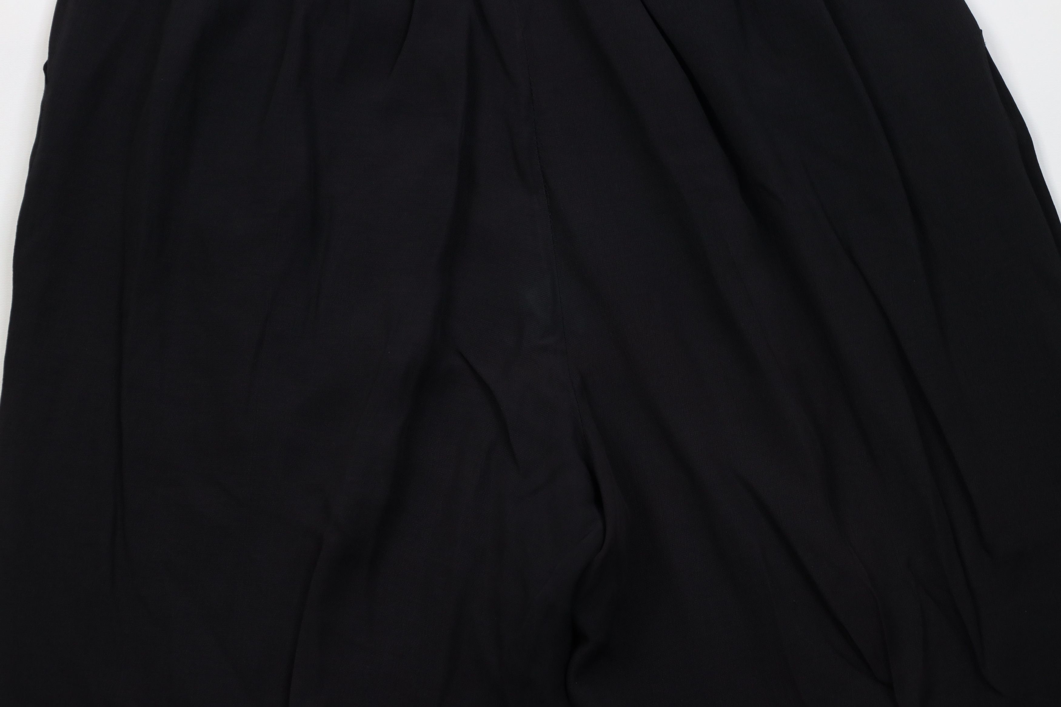 Vintage Vintage 90s Streetwear Gabardine Blend Knit Pants Black USA Size 30" / US 8 / IT 44 - 12 Thumbnail