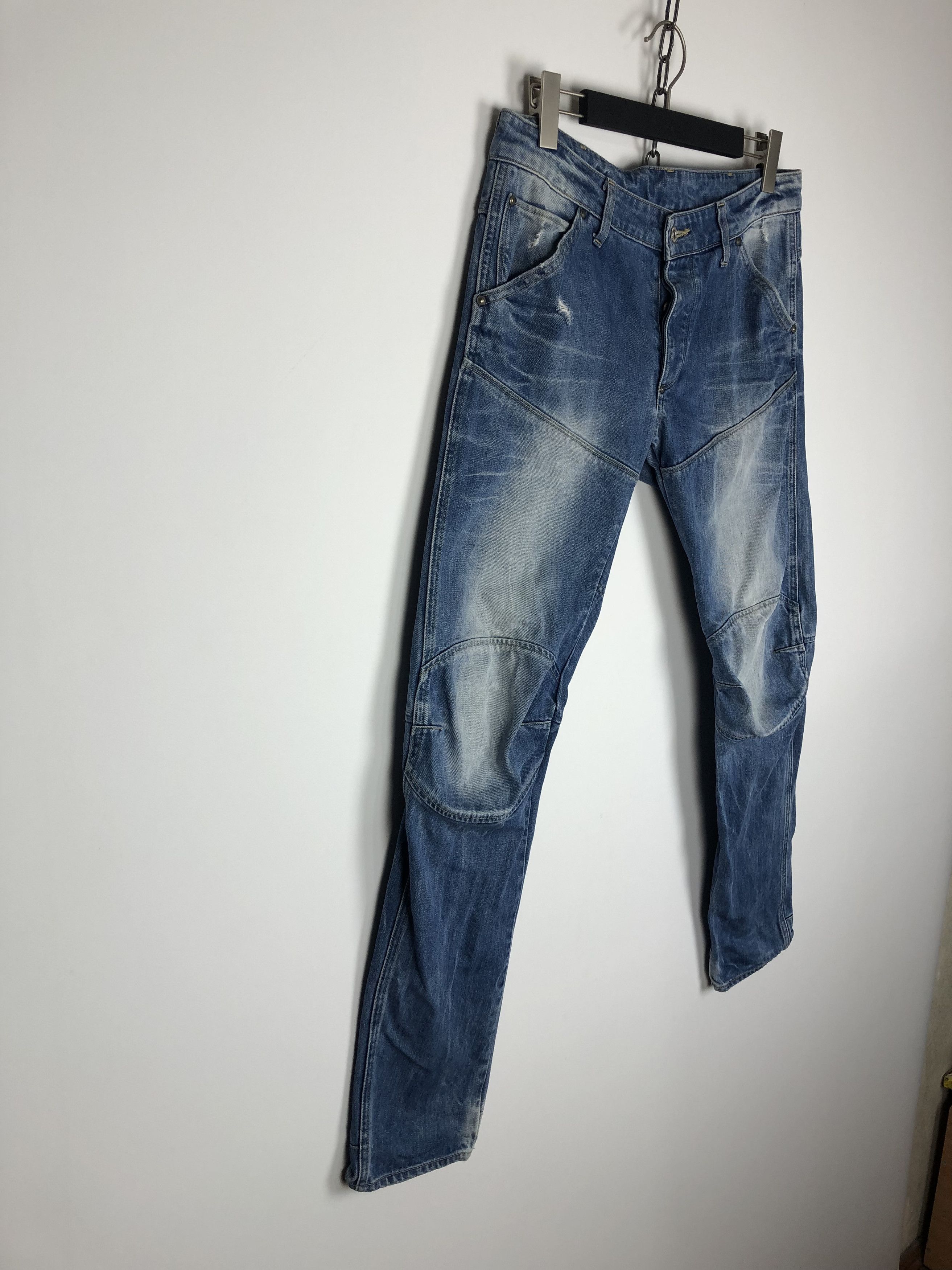 G-Star G-Star Raw Denim Jeans Low Tapered 5620 3D Pants 32x32 Size US 32 / EU 48 - 4 Thumbnail