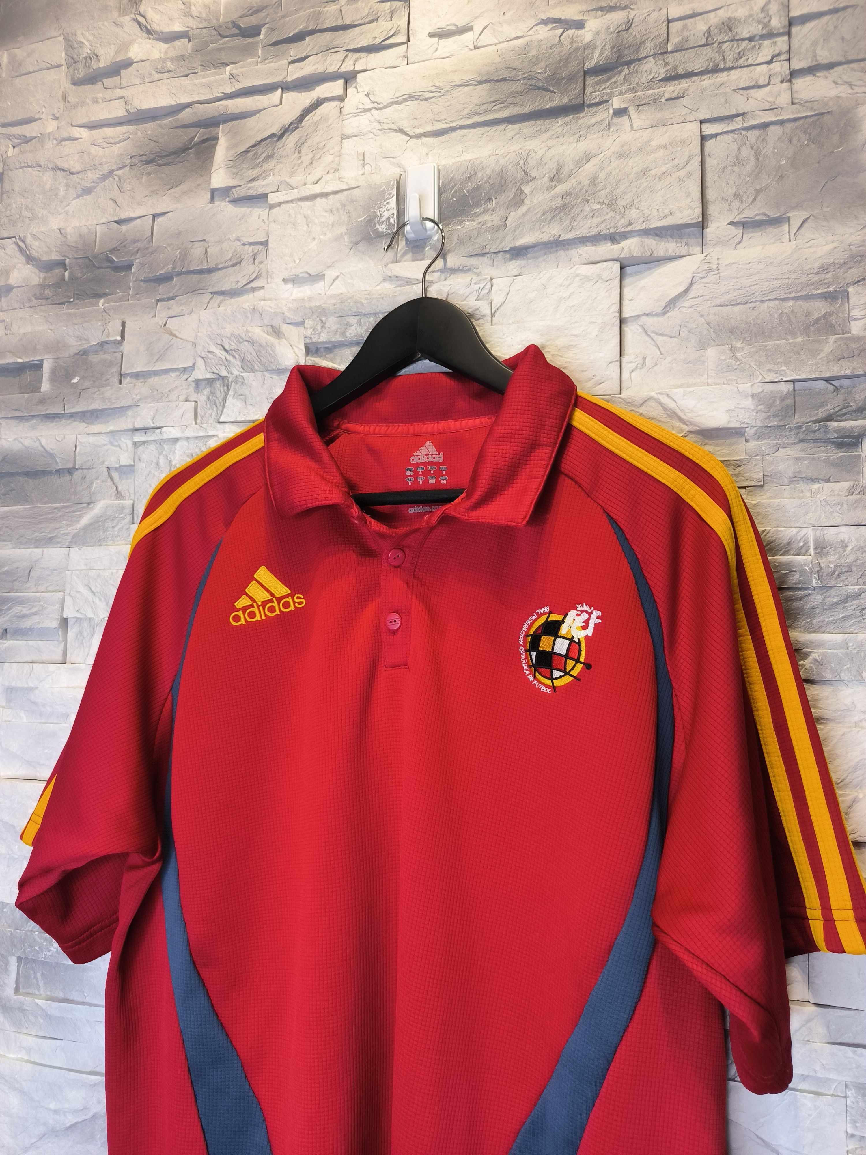 Adidas Adidas Vintage Jersey 2006 Spain Team Football Size US L / EU 52-54 / 3 - 2 Thumbnail