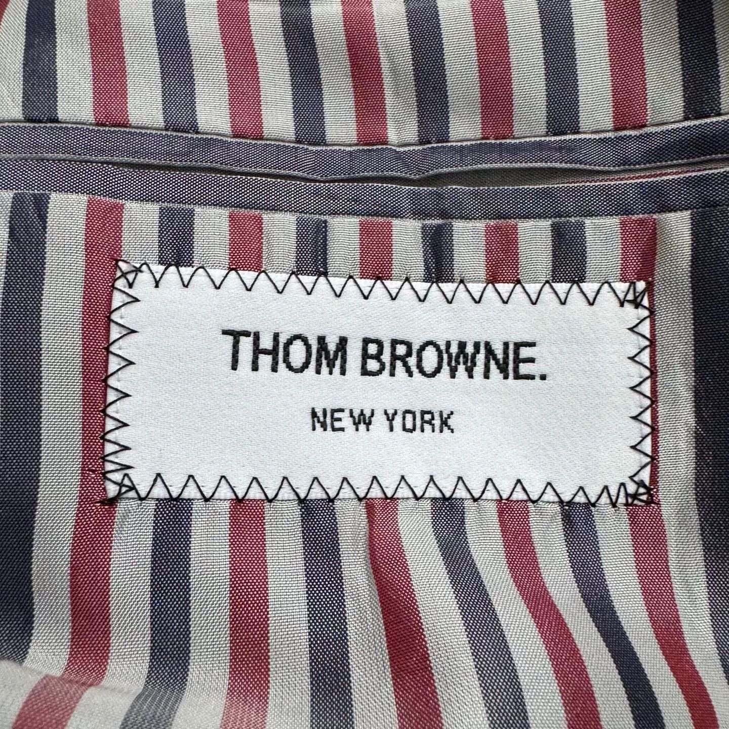 Thom Browne thom browne navy stripe blazer jacket. Size US M / EU 48-50 / 2 - 4 Thumbnail