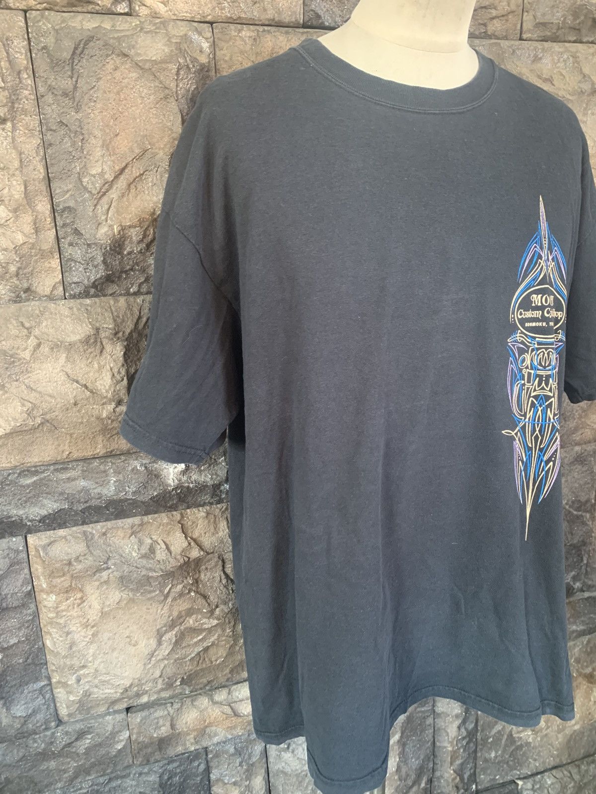 Vintage Vintage Mooneyes Custom Cycle Shop T shirt Size US XL / EU 56 / 4 - 7 Thumbnail