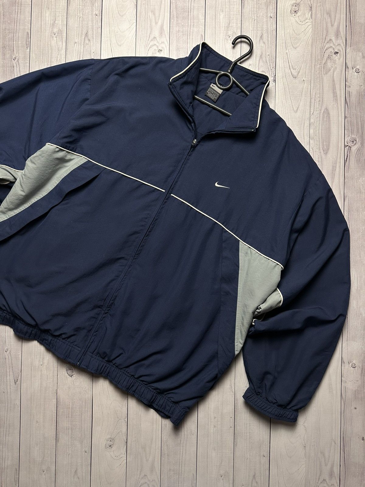 Nike × Vintage Vintage Nike jacket big logo swoosh size XXL Size US XXL / EU 58 / 5 - 4 Thumbnail