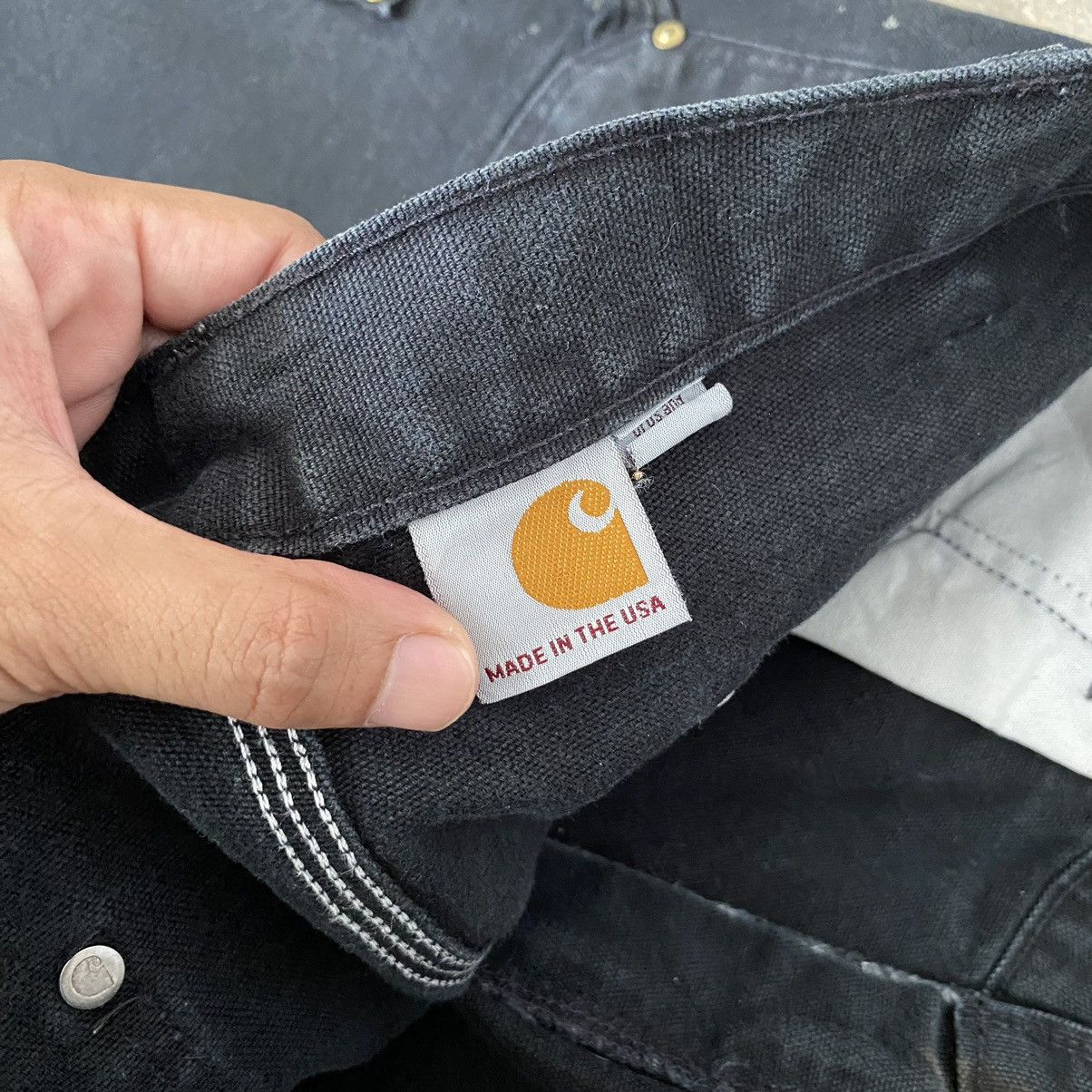 Carhartt VTG Carhartt Double Knee Faded Splatter Painter Pants Size US 35 - 20 Thumbnail