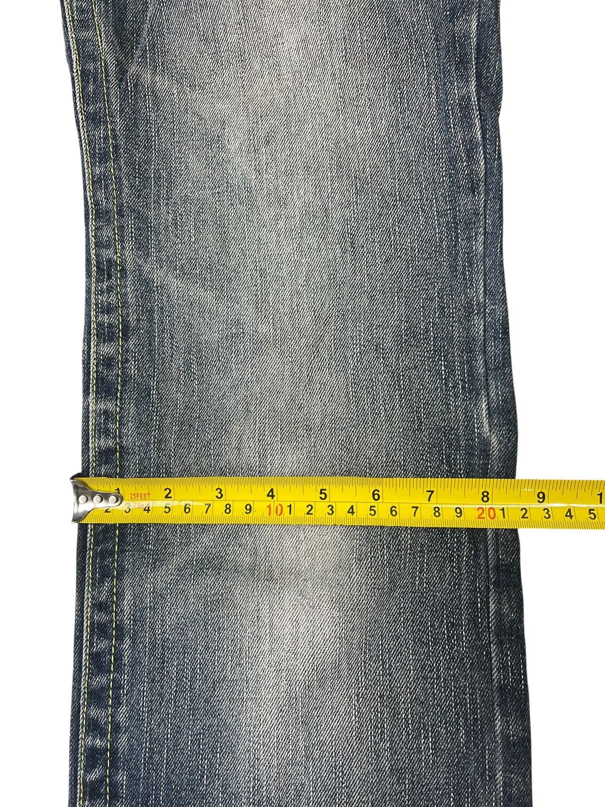 Japanese Brand Vintage Blue Moon Blue Jeans Streetwear Size US 29 - 11 Thumbnail