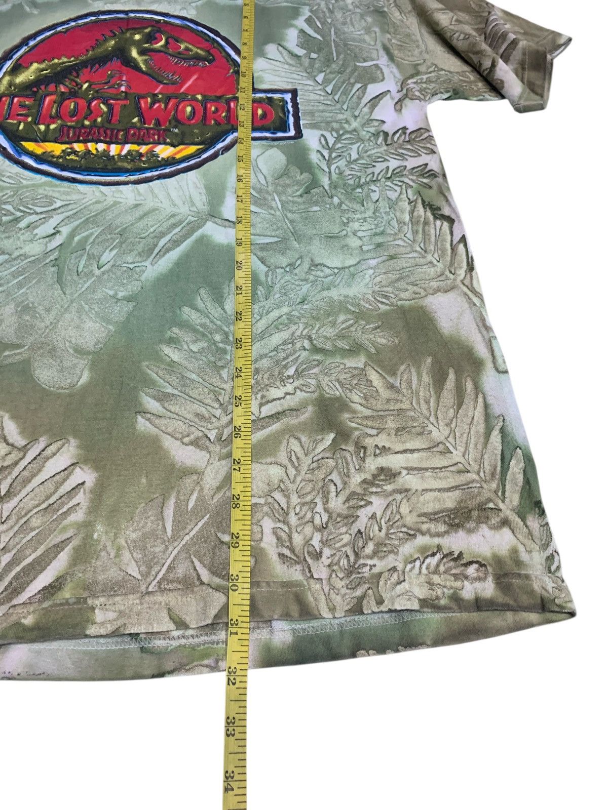 Other Vintage 90's Jurassic Park "The Lost World" Tye Dye T Shirt Size US XL / EU 56 / 4 - 9 Thumbnail