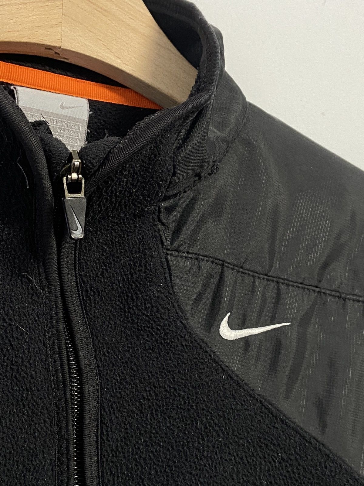 Vintage Nike Vintage Y2K style nylon fleece zip hype Size US M / EU 48-50 / 2 - 6 Thumbnail