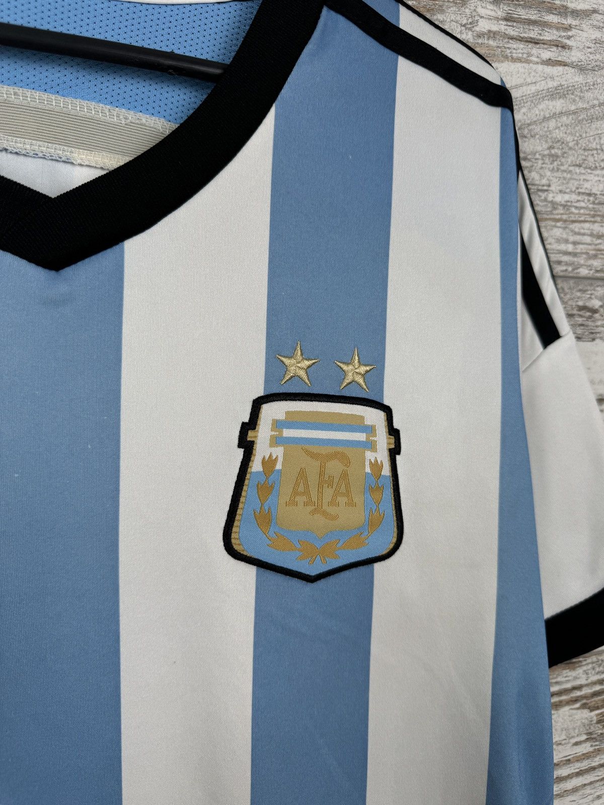 Adidas Mens vintage adidas Argentina national team T-shirt jersey Size US M / EU 48-50 / 2 - 4 Thumbnail