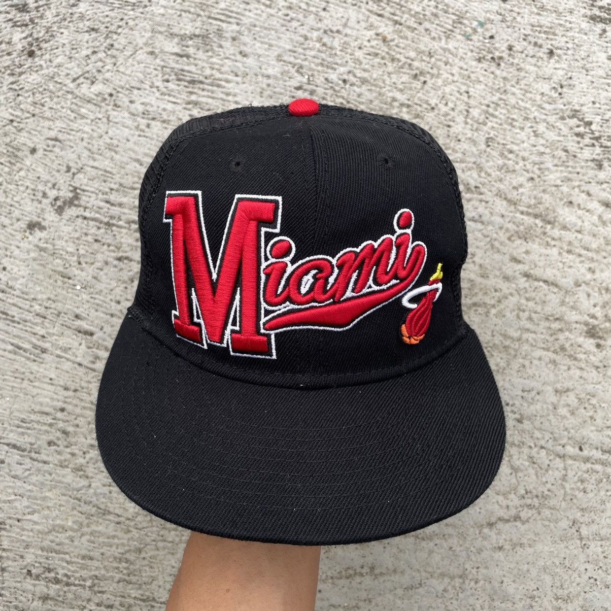 New Era Y2k miami heat trucker hat by new era hwc edition Size ONE SIZE - 1 Thumbnail