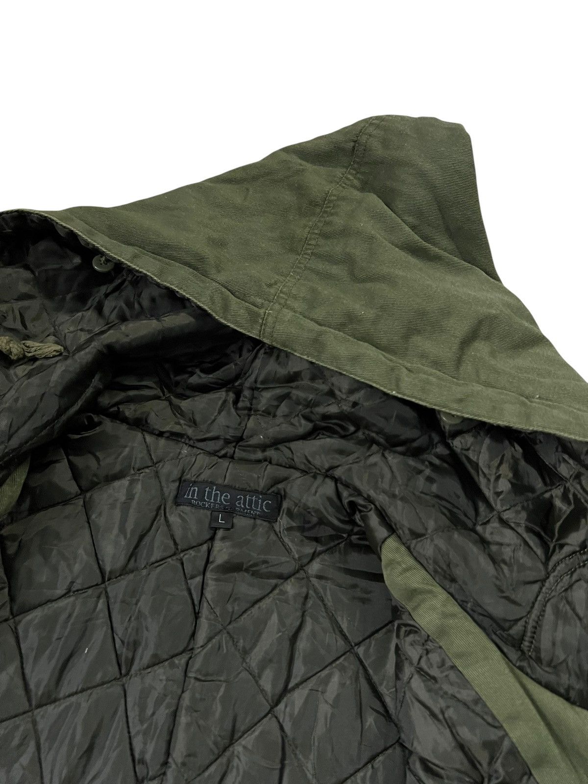 In The Attic In The Attic Rocker Garment Green Army Punk Jacket Size US M / EU 48-50 / 2 - 12 Thumbnail