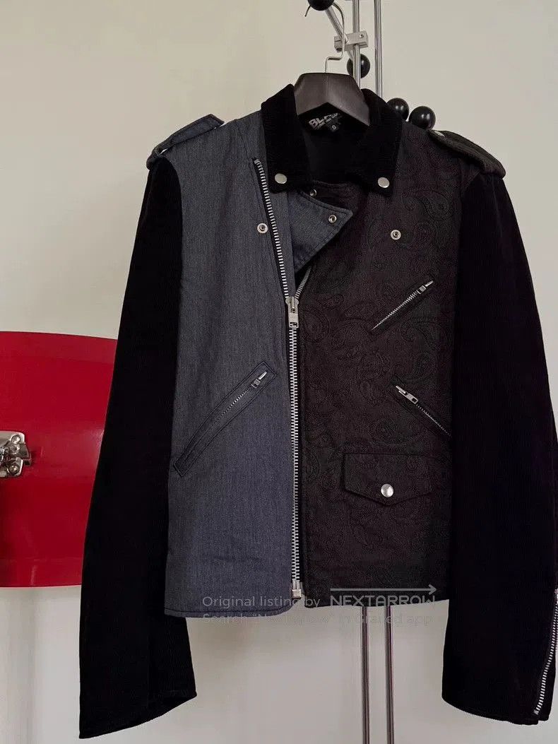 Comme des Garcons Comme des Garçons Paneled Biker Jacket. Size US S / EU 44-46 / 1 - 4 Thumbnail