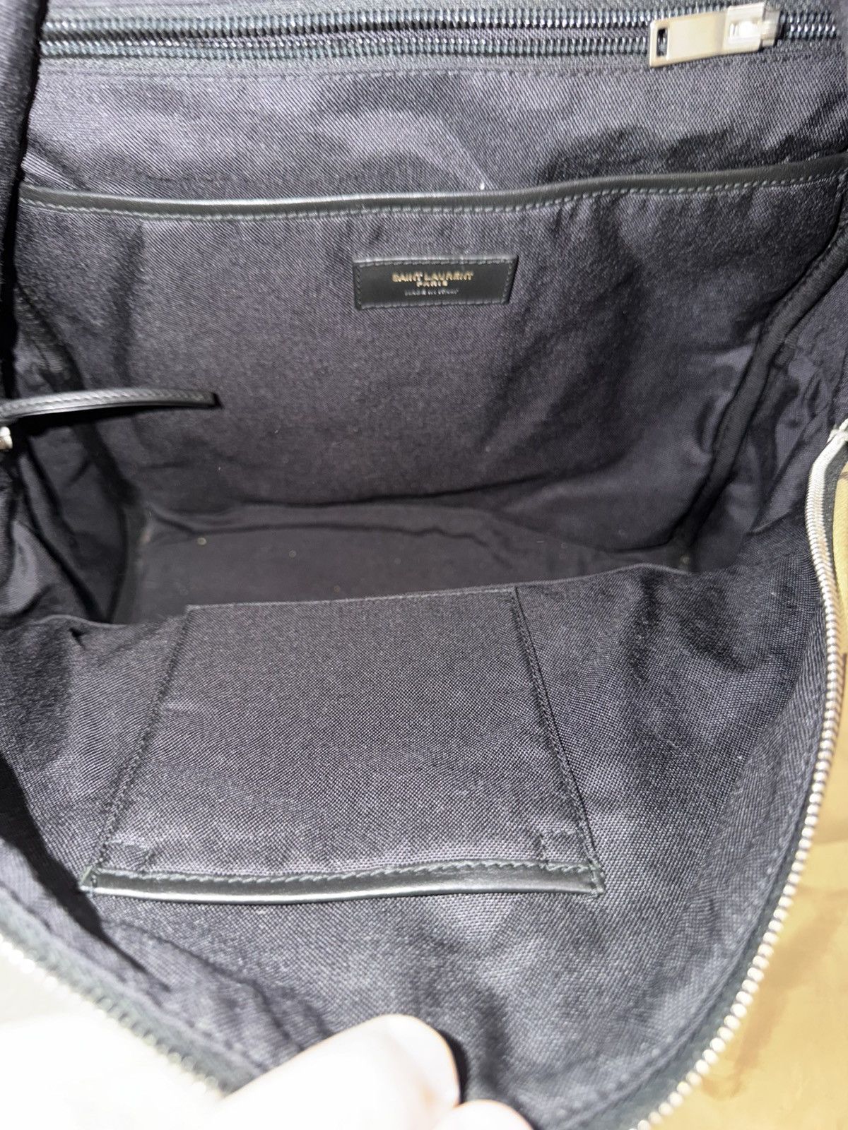 Saint Laurent Paris Saint Laurent City Backpack Camo & Black Size ONE SIZE - 11 Thumbnail