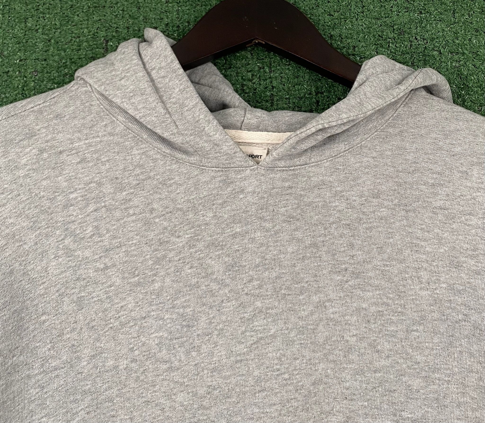 Tory Burch Tory Burch Tory Sport Melange Terry Gray Hoodie Medium Size M / US 6-8 / IT 42-44 - 2 Thumbnail