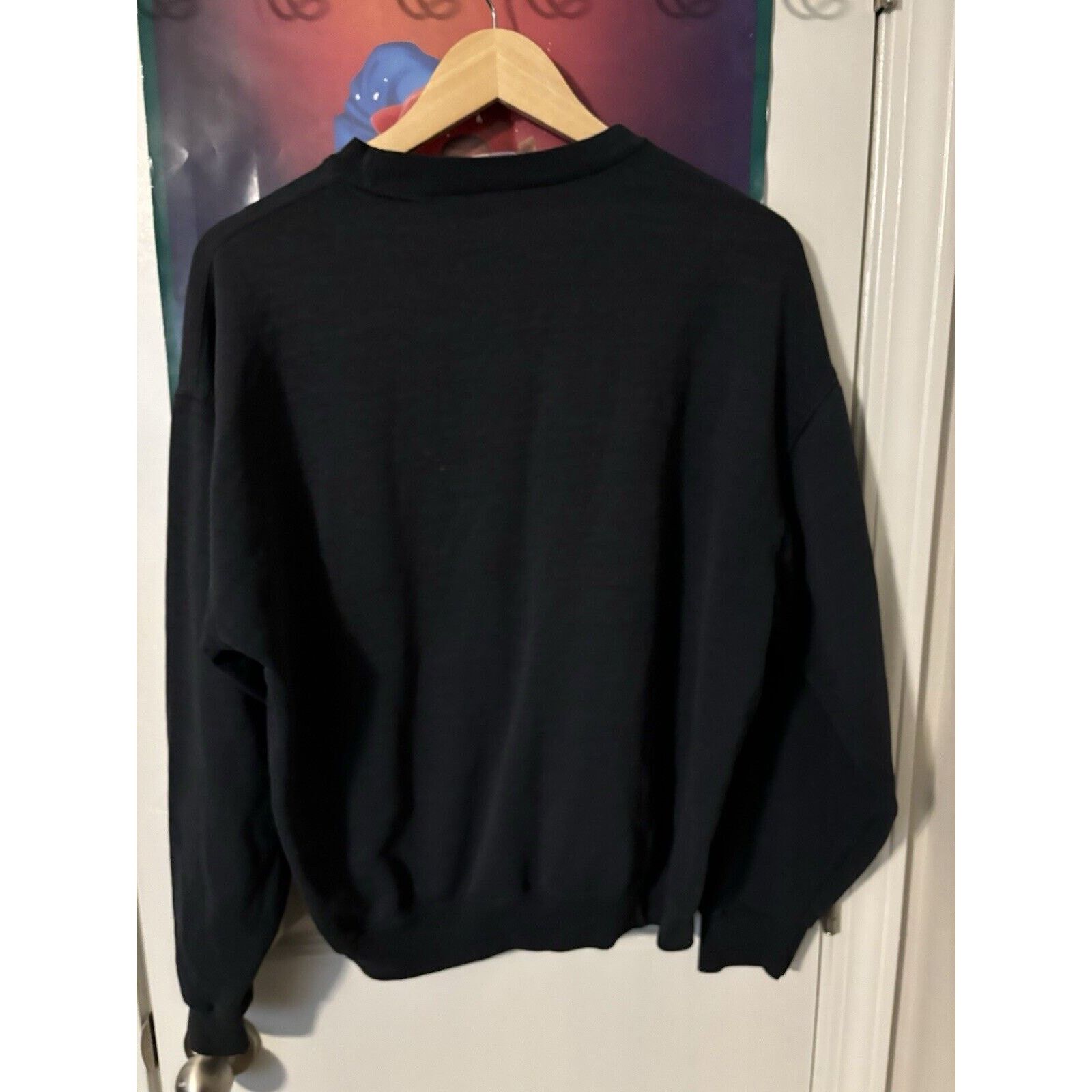 Other Vintage Faded Black Blank Crewneck Sz Unknown Brand Unknown Size US L / EU 52-54 / 3 - 3 Thumbnail