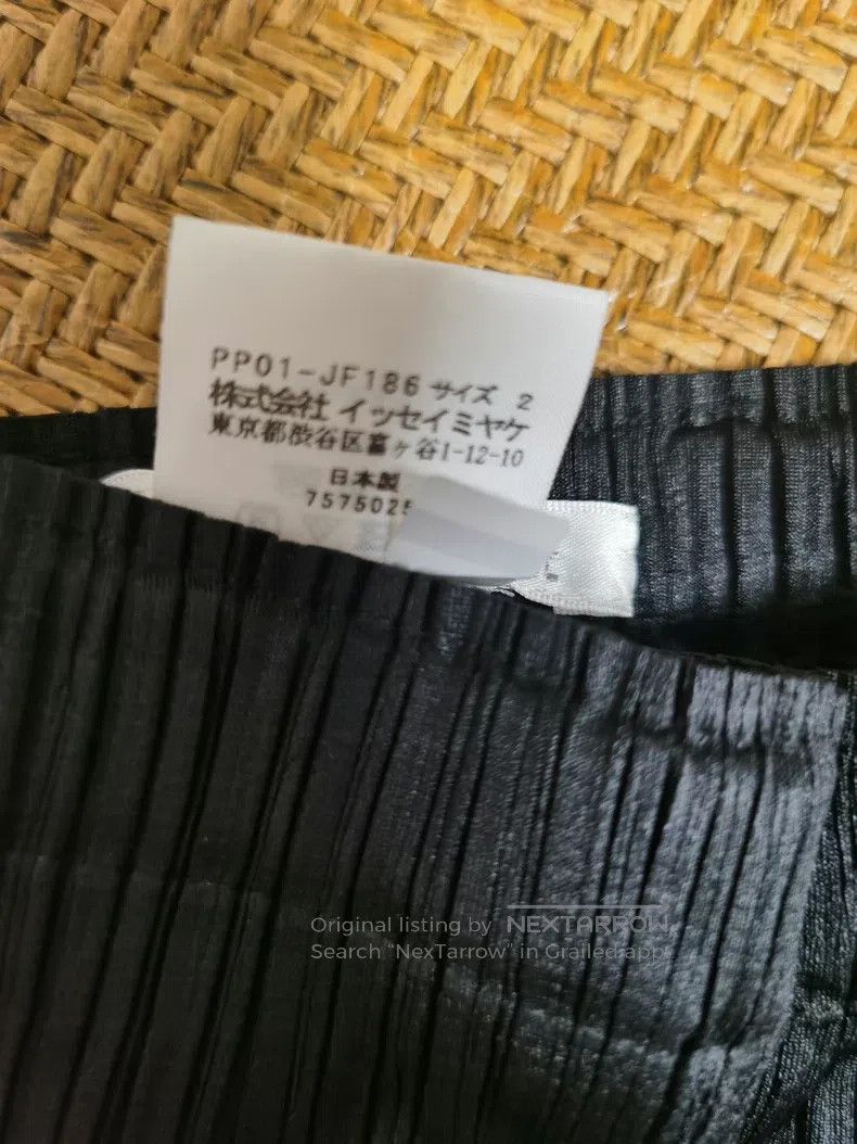 Issey Miyake Issey Miyake Classic Black Pleated Pants Size 25" / US 0 / IT 36 - 4 Thumbnail