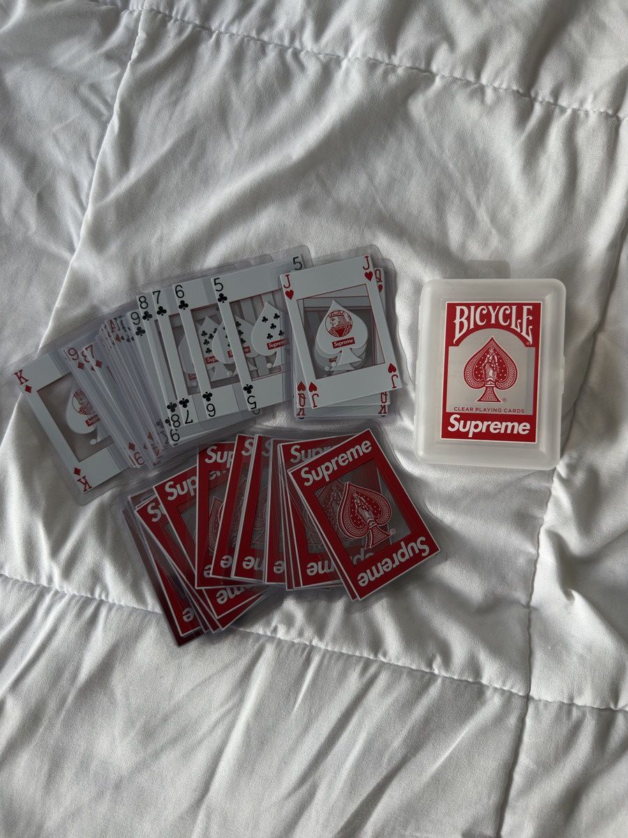 Supreme Playing Cards | Grailed