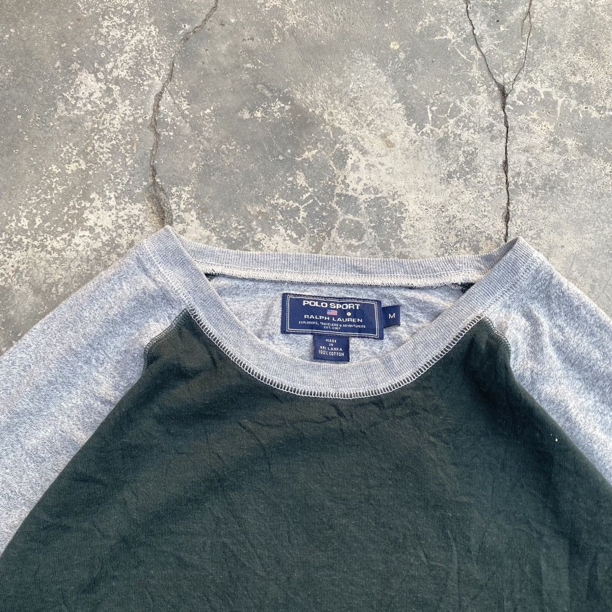 Polo Ralph Lauren 1990s POLO SPORT Ralph Lauren sweatshirt Size US L / EU 52-54 / 3 - 4 Thumbnail