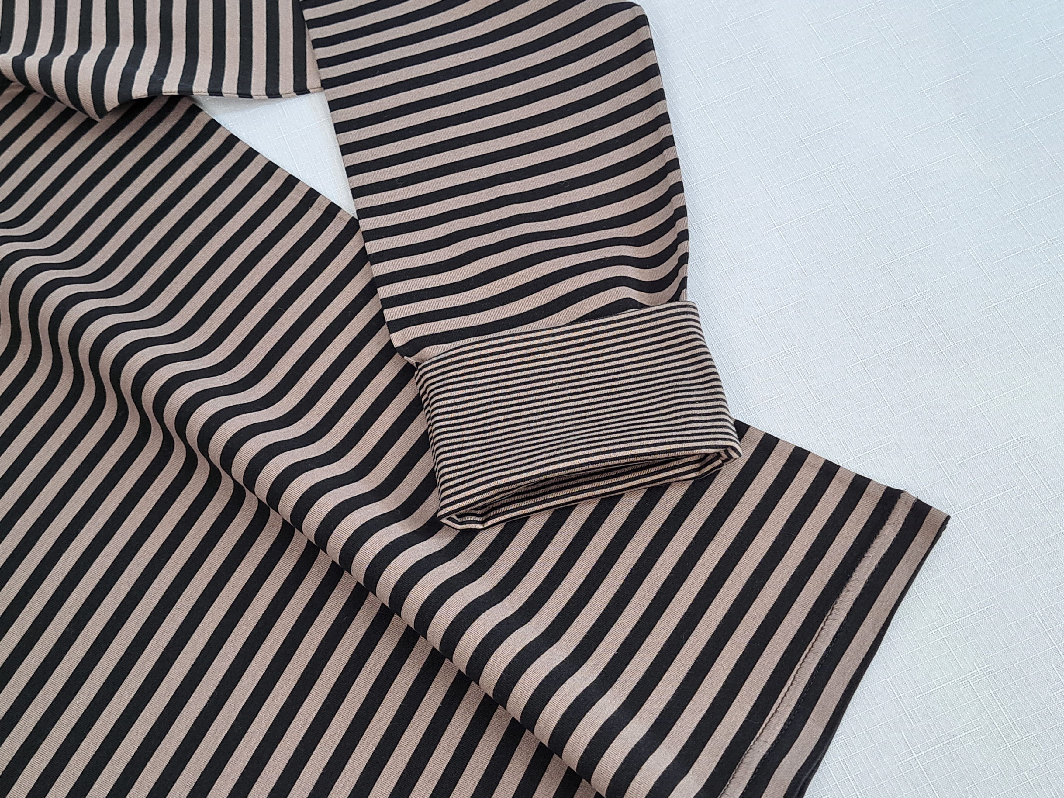 Sonia Rykiel Rykiel Homme striped long sleeve turtleneck. Size XXL / US 16-18 / IT 52-54 - 5 Thumbnail