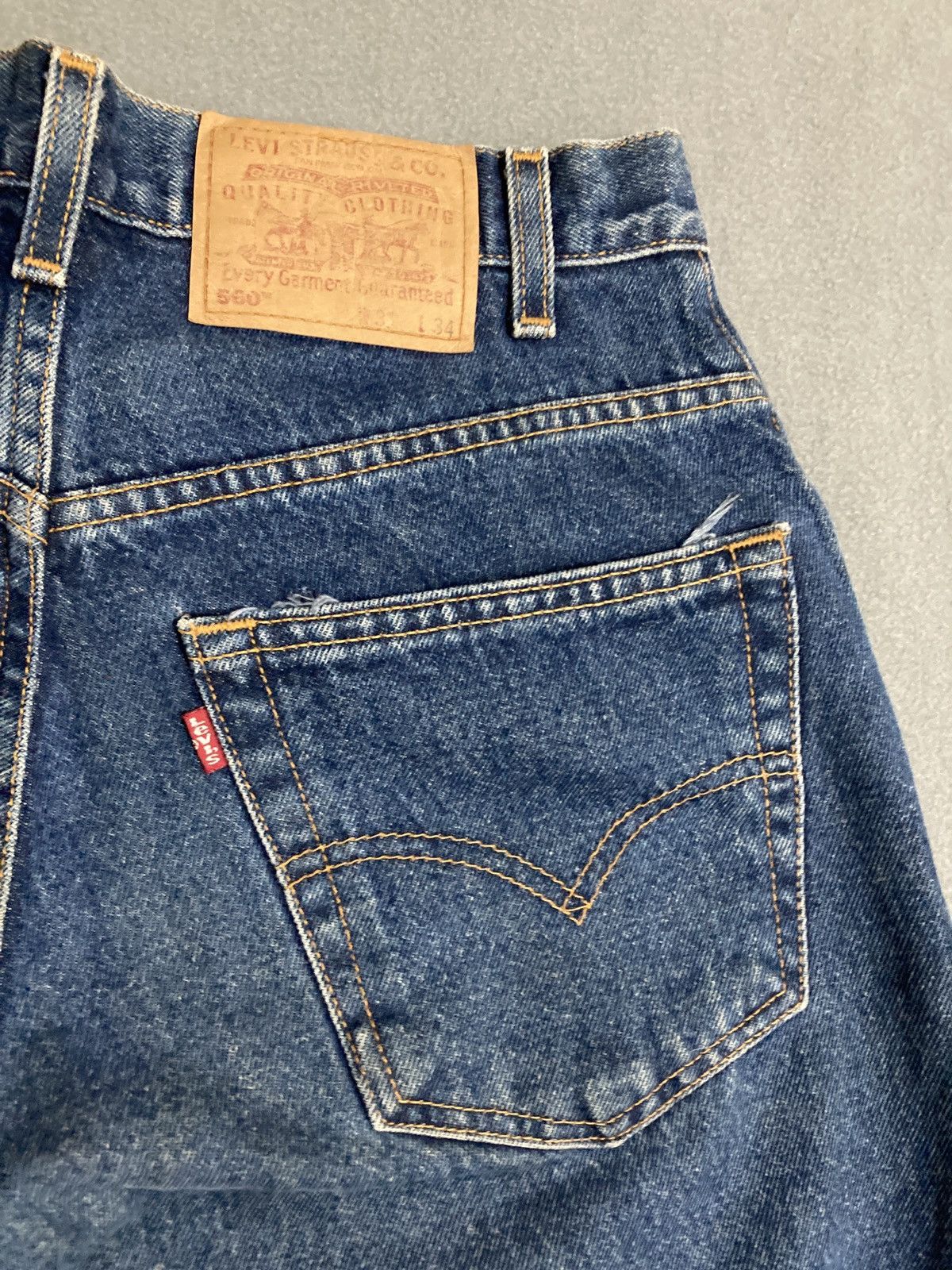 Levi's Vintage 90’s Levis 560 jeans Made in Mexico Size US 31 - 11 Thumbnail